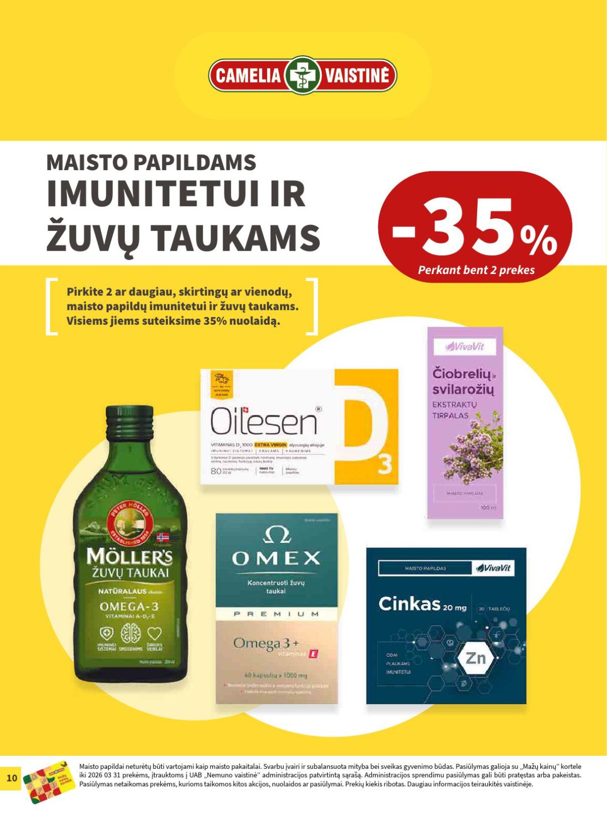 camelia - CAMELIA - Leidinys Nr.3 (2026 03 01 - 2026 03 31) - page: 10