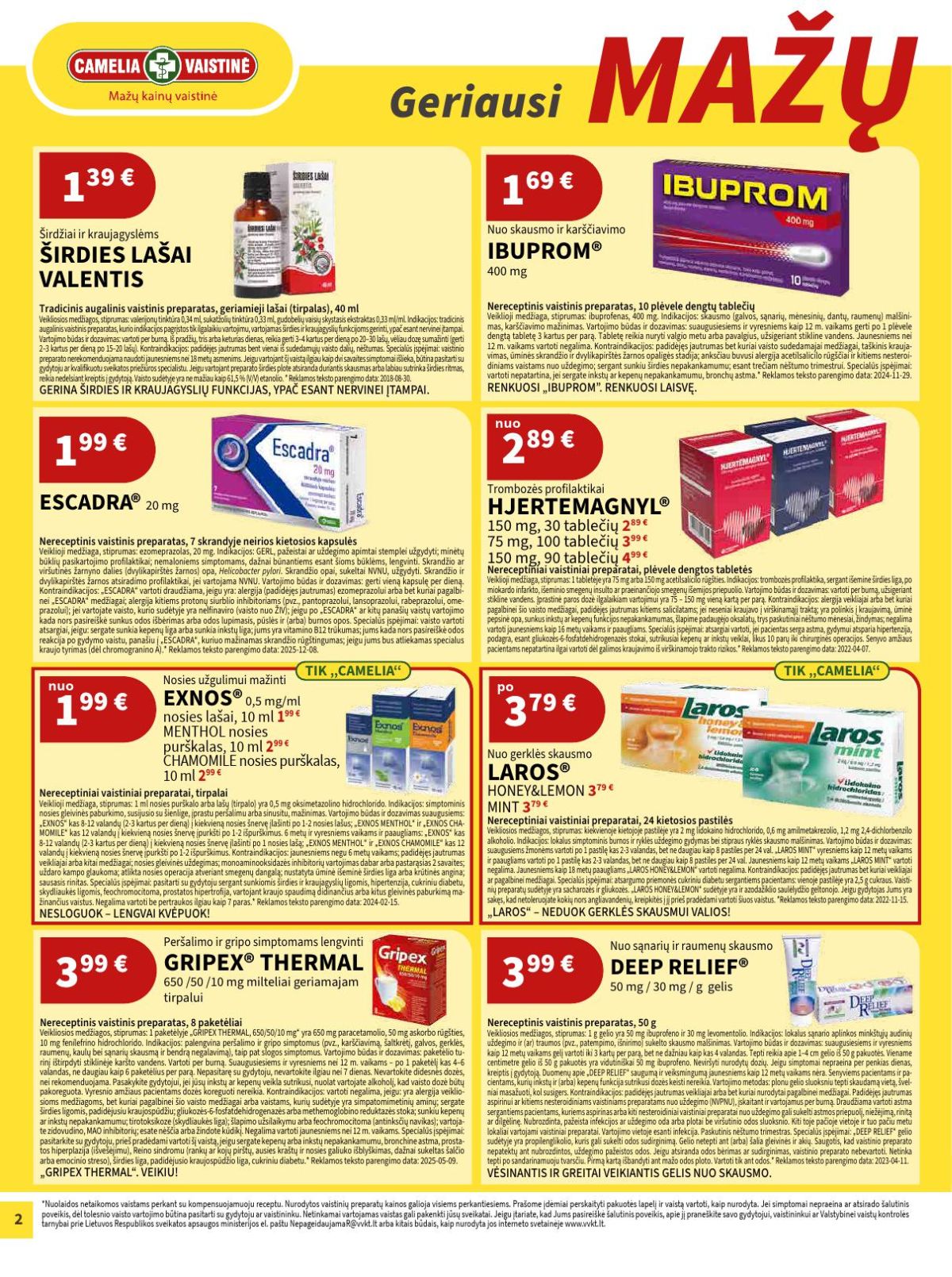 camelia - CAMELIA - Leidinys Nr.3 (2026 03 01 - 2026 03 31) - page: 2