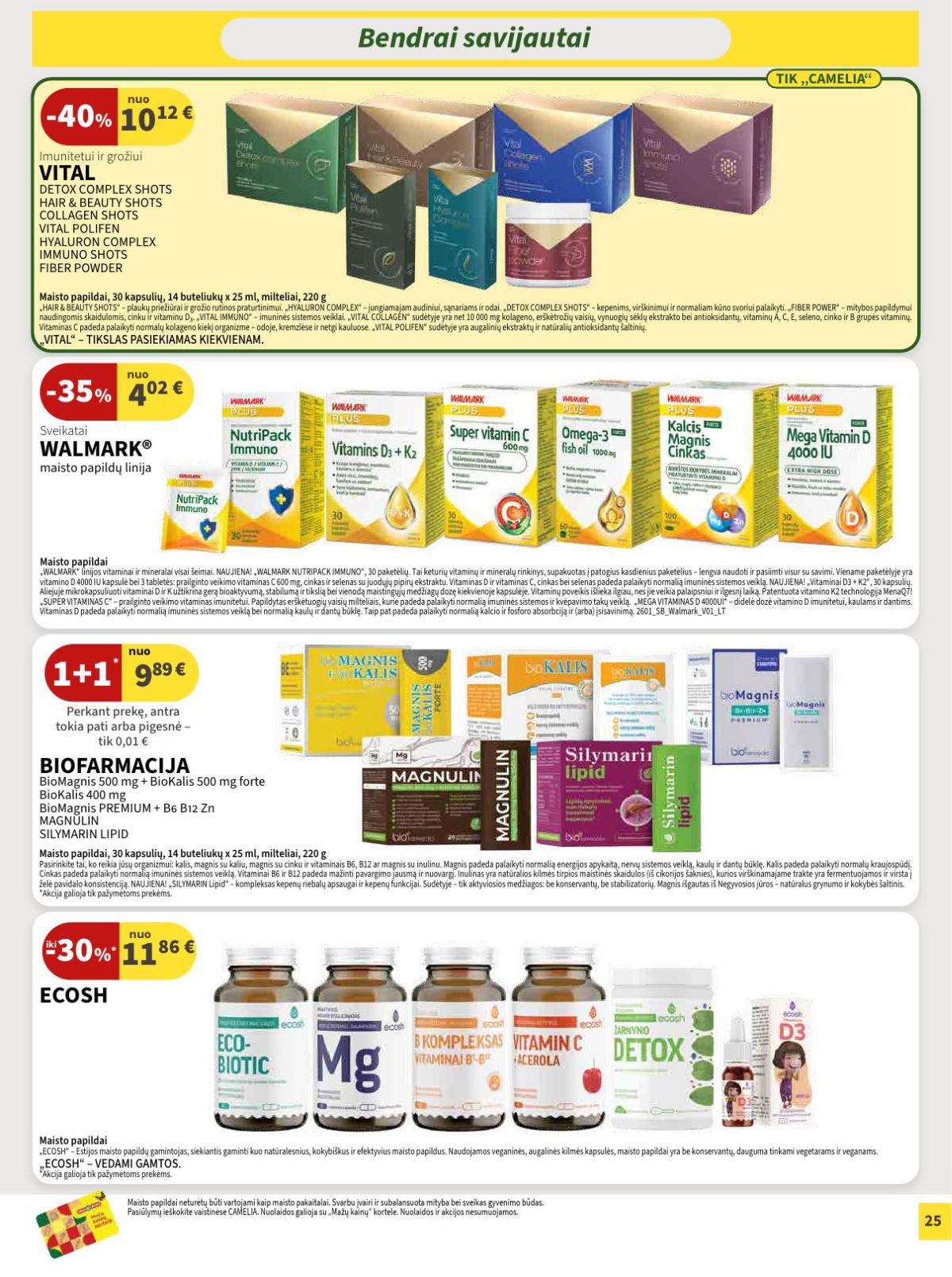 camelia - CAMELIA - Leidinys Nr.3 (2026 03 01 - 2026 03 31) - page: 25