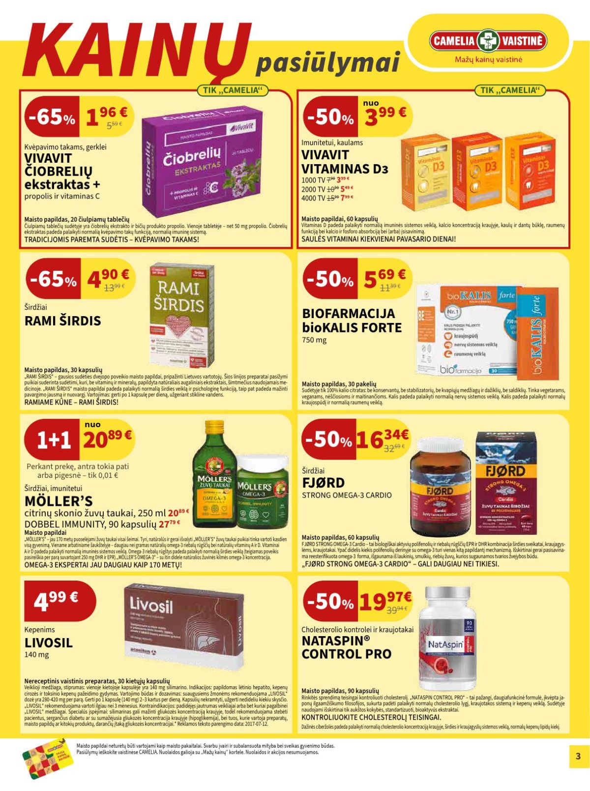 camelia - CAMELIA - Leidinys Nr.3 (2026 03 01 - 2026 03 31) - page: 3