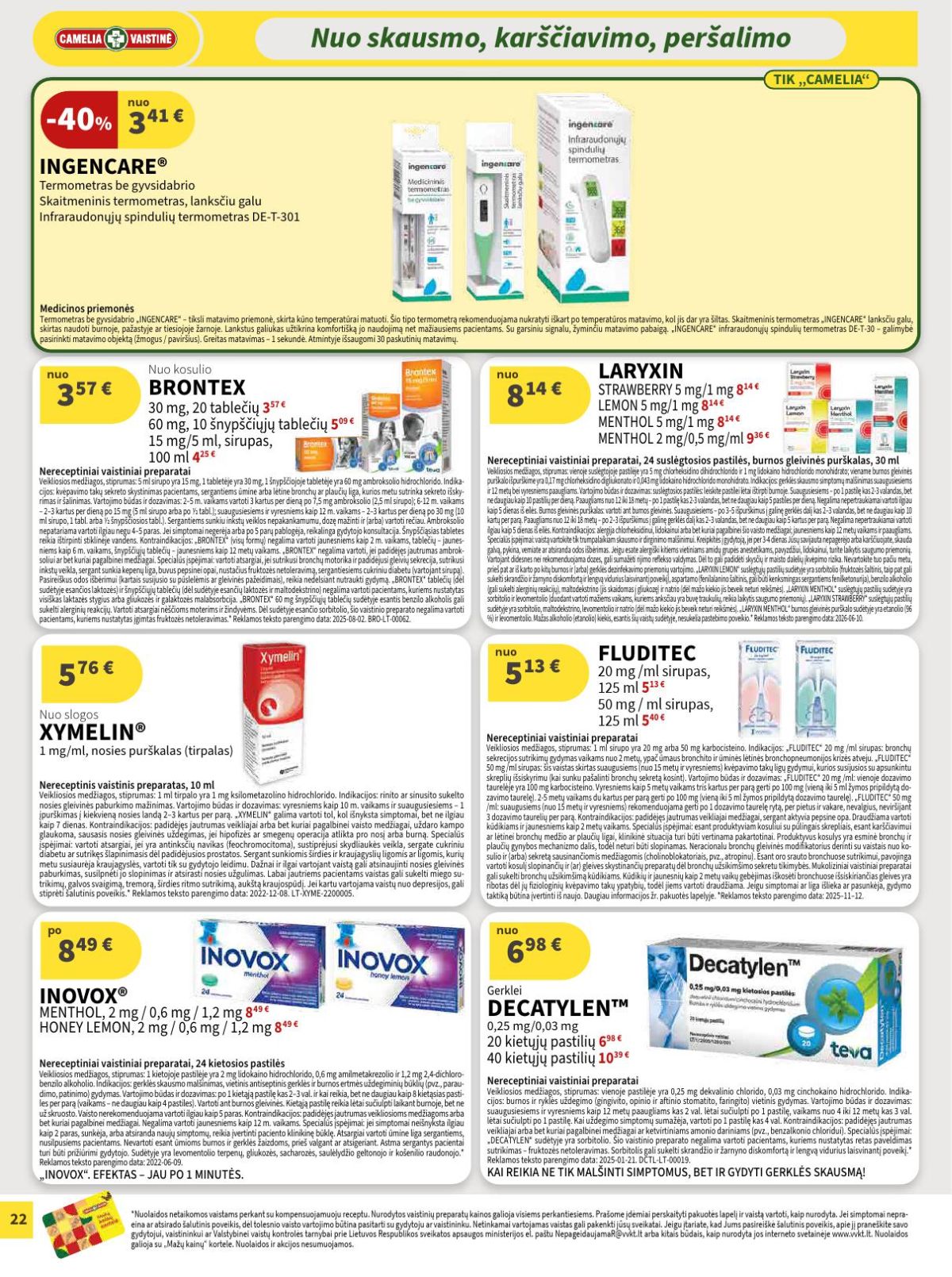 camelia - CAMELIA - Leidinys Nr.3 (2026 03 01 - 2026 03 31) - page: 22