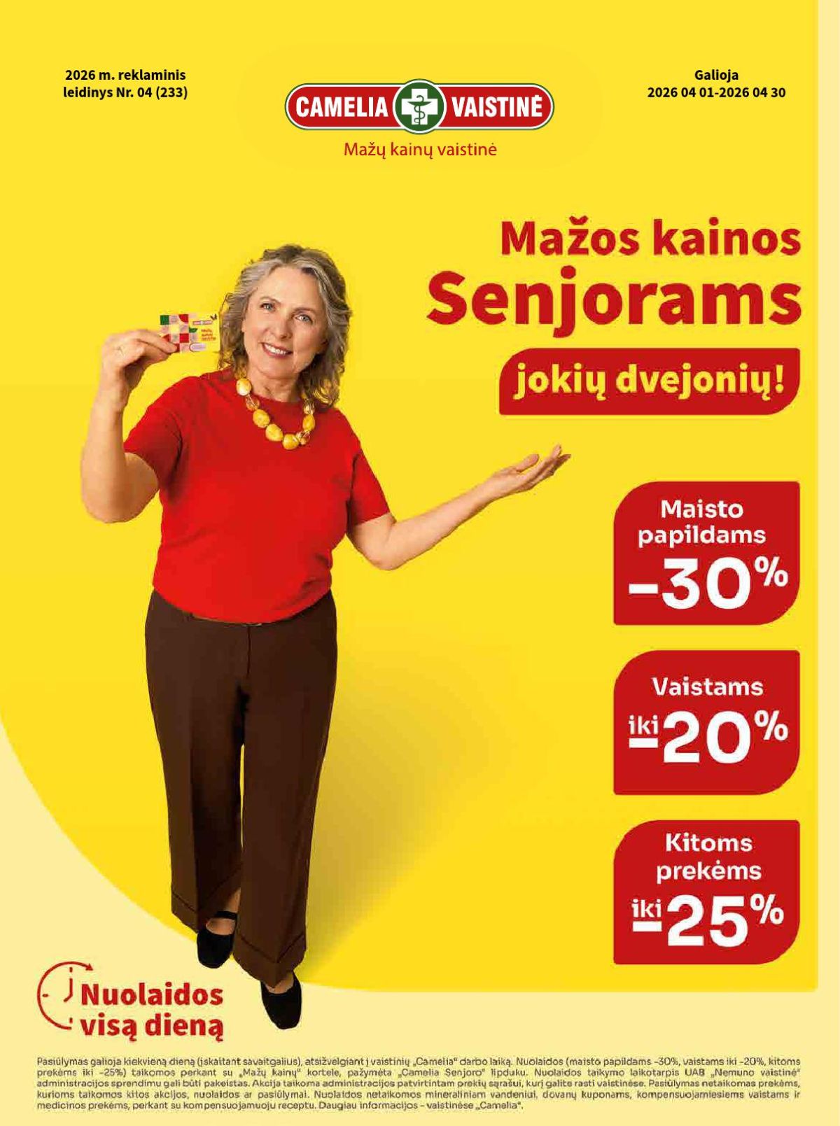 camelia - CAMELIA - Leidinys Nr.4 (2026 04 01 - 2026 04 30)