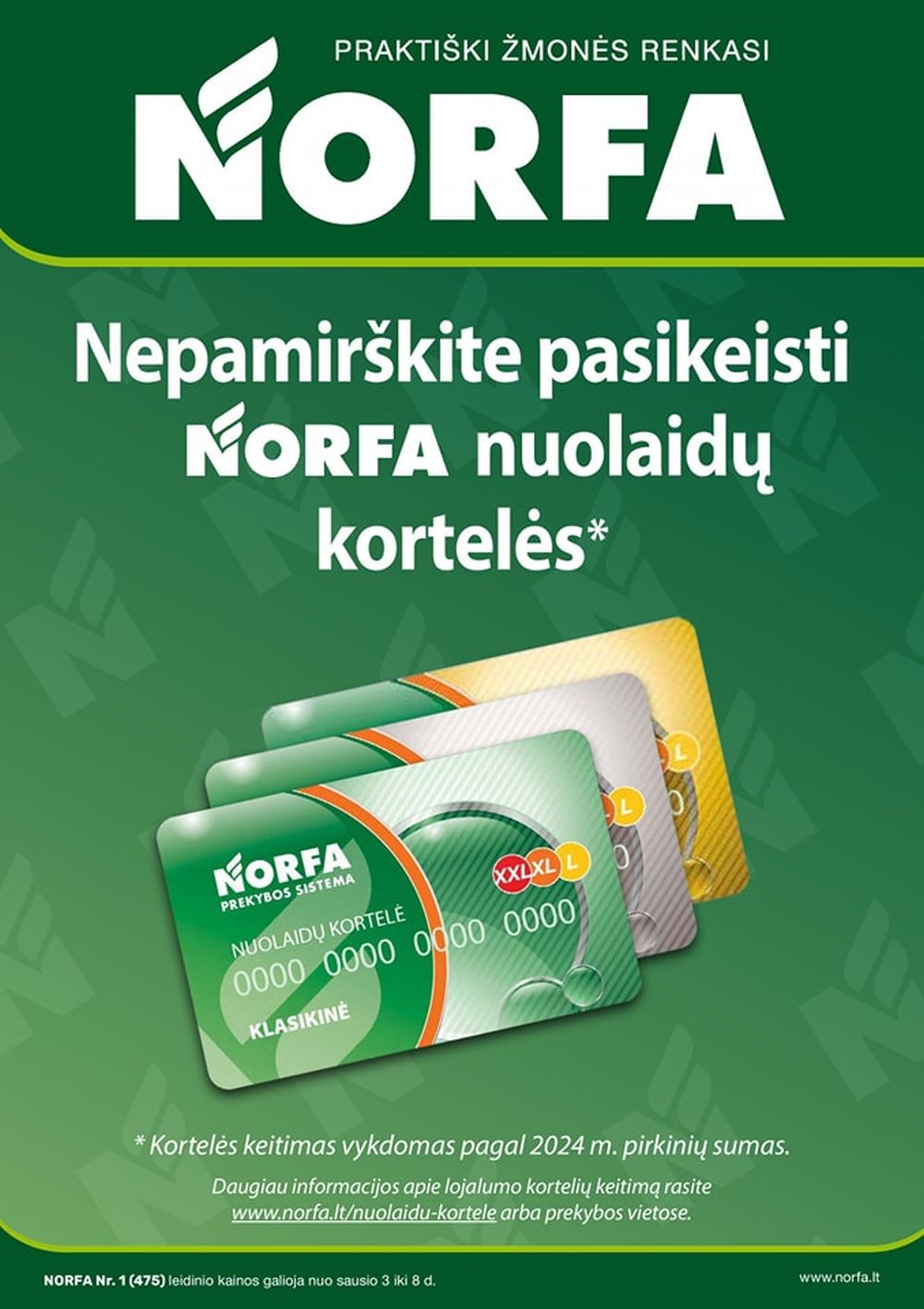 norfa - NORFA - Leidinys Nr.1 (2025 01 03 - 2025 01 08) - page: 1