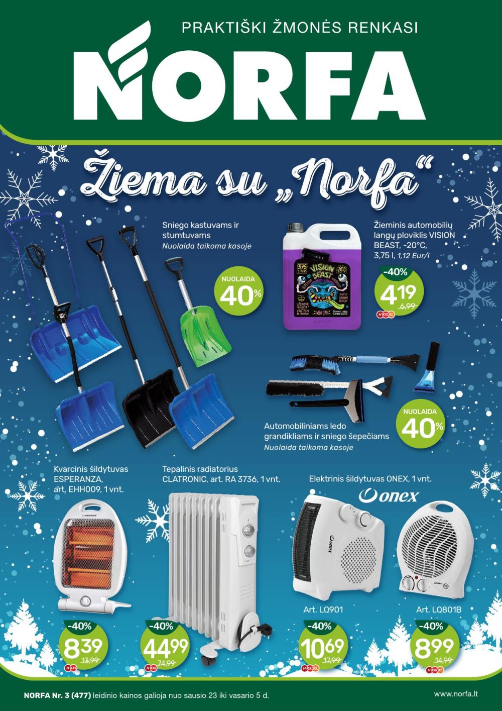 norfa - NORFA - Leidinys Nr.3 (2025 01 23 - 2025 02 05) - page: 1