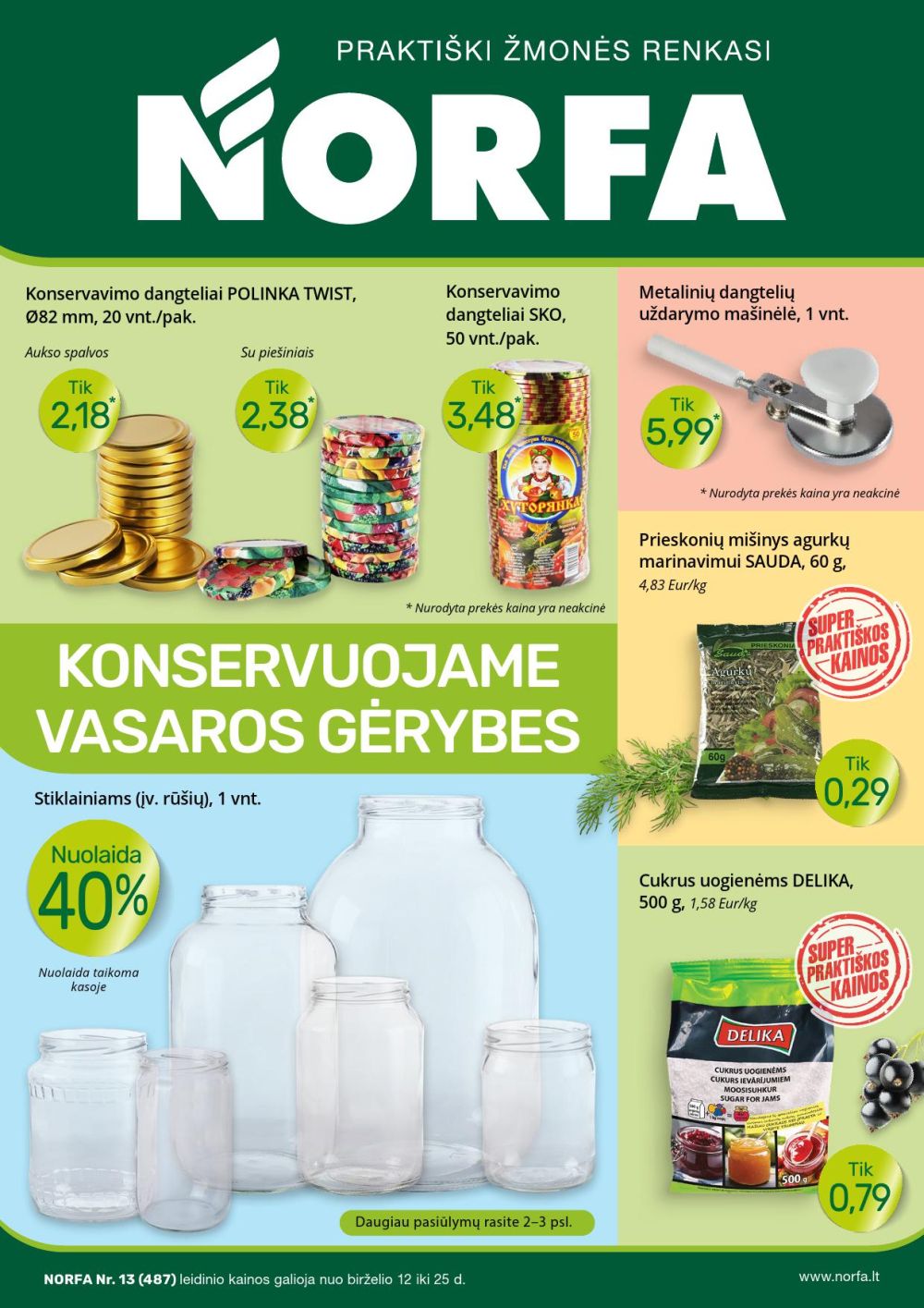 norfa - NORFA - Leidinys Nr.13 (2025 06 12 - 2025 06 25) - page: 1