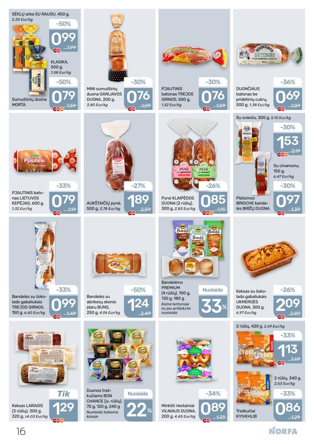 norfa - NORFA - Leidinys Nr.21 (2025 10 02 - 2025 10 15) - page: 16