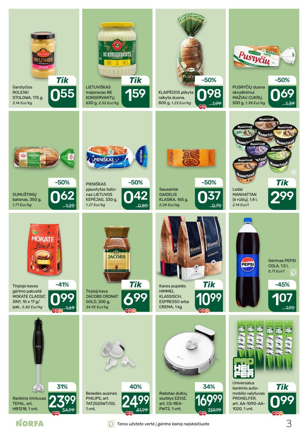 norfa - NORFA - Leidinys Nr.24 (2025 11 13 - 2025 11 26) - page: 3