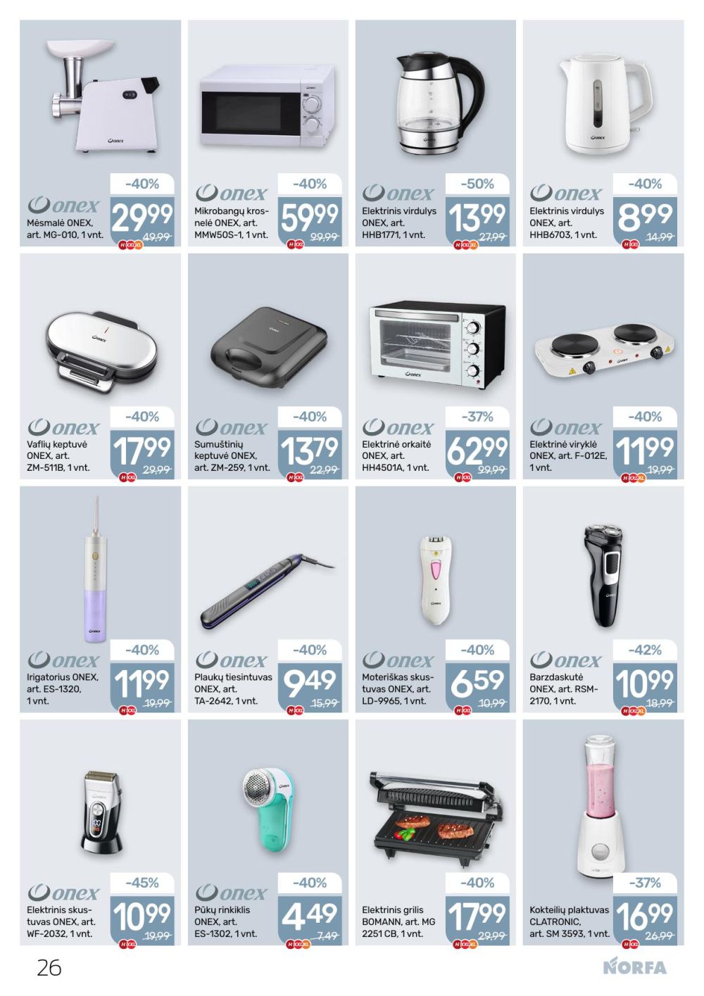 norfa - NORFA - Leidinys Nr.24 (2025 11 13 - 2025 11 26) - page: 26