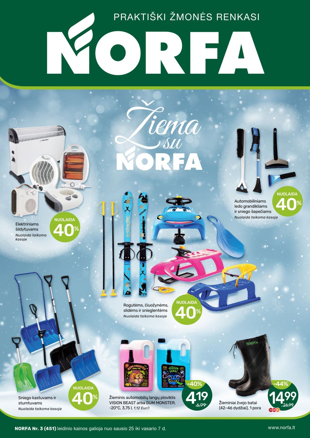 norfa - NORFA - Leidinys Nr.3 (2024 01 25 - 2024 02 07) - page: 1