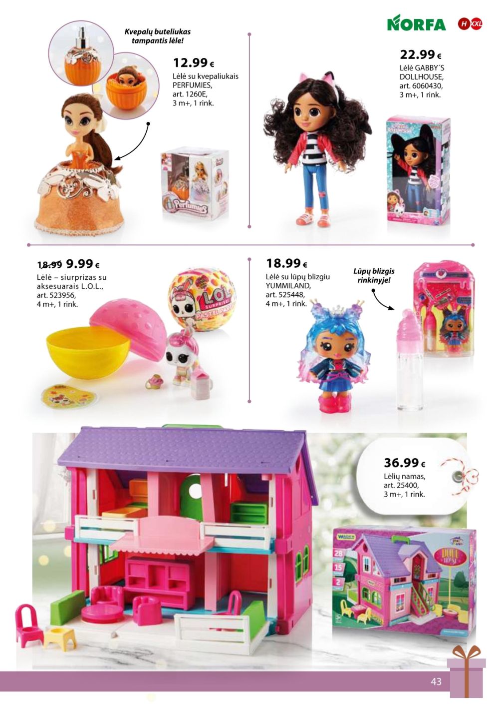 norfa - NORFA - IŠSIRINK SAVO KALĖDAS (2025 11 18 - 2026 01 05) - page: 43