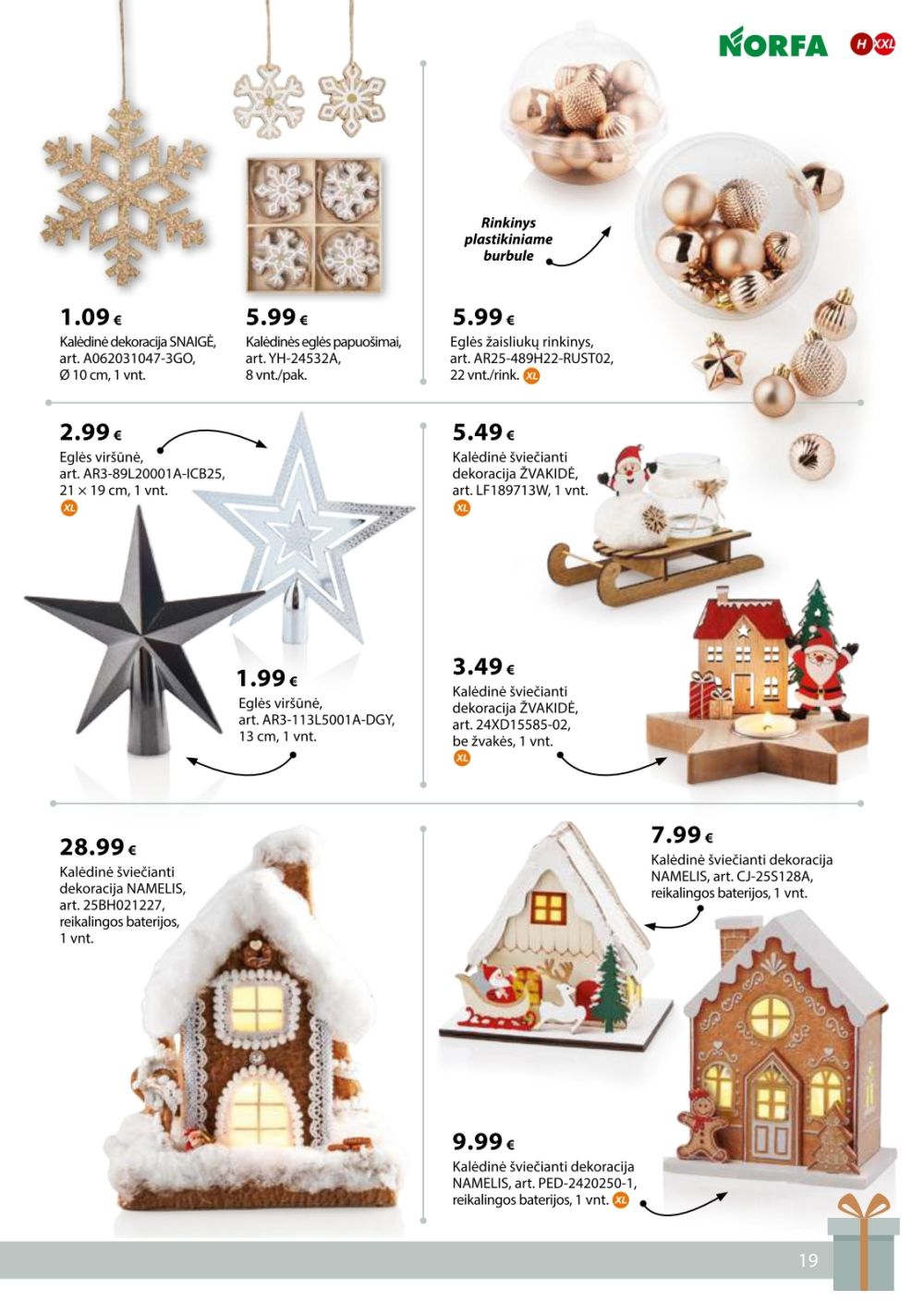 norfa - NORFA - IŠSIRINK SAVO KALĖDAS (2025 11 18 - 2026 01 05) - page: 19