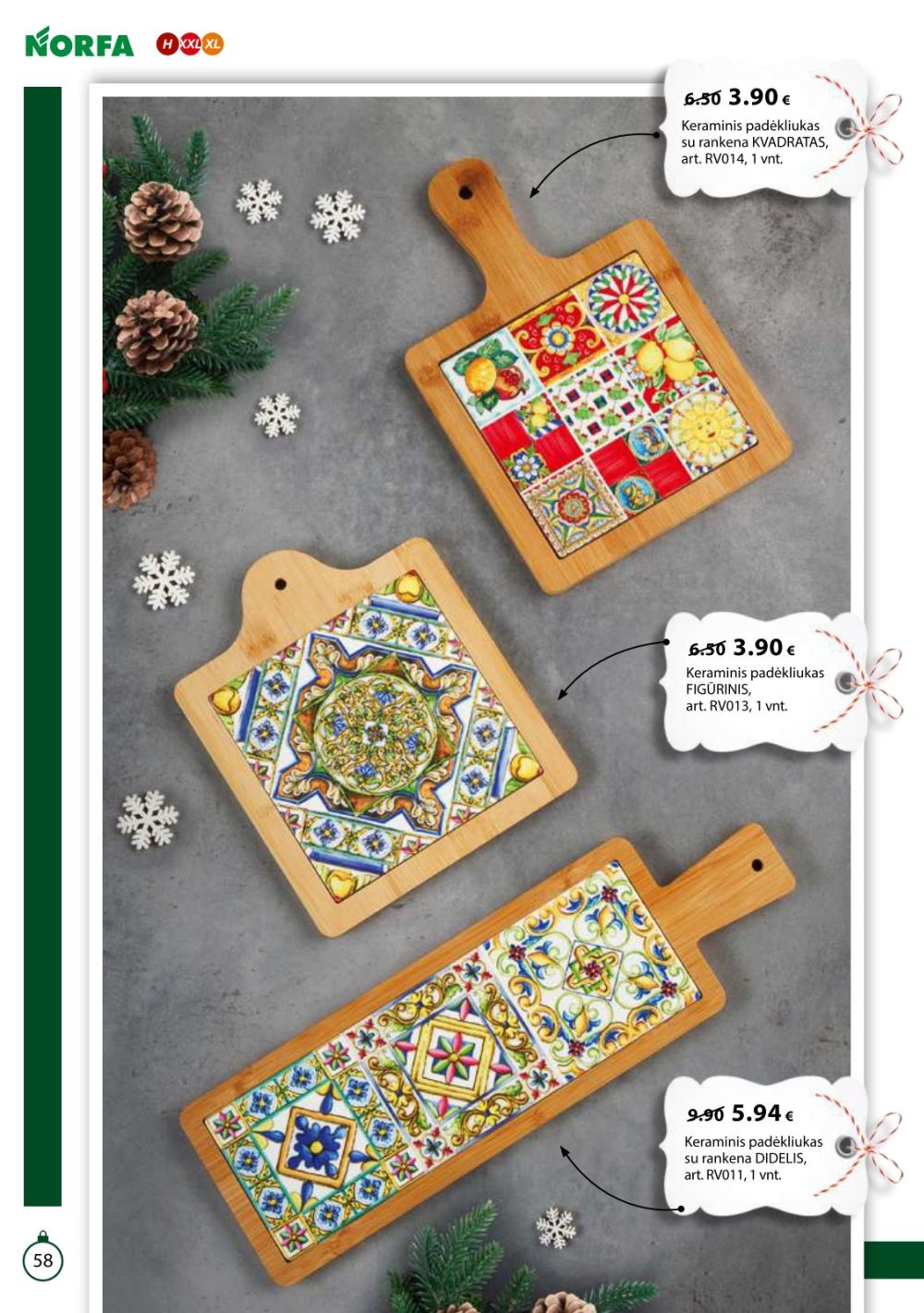 norfa - NORFA - IŠSIRINK SAVO KALĖDAS (2025 11 18 - 2026 01 05) - page: 58