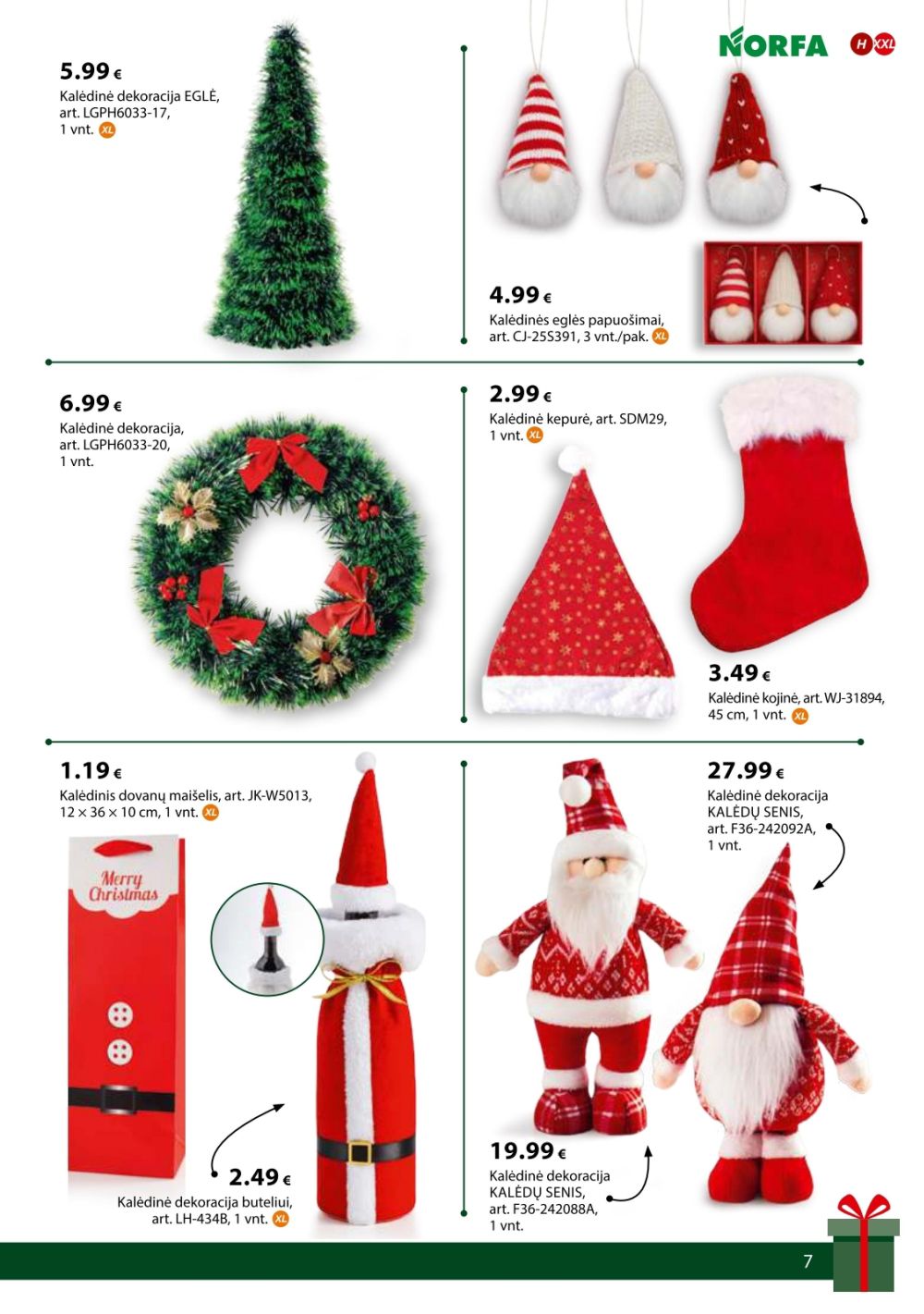 norfa - NORFA - IŠSIRINK SAVO KALĖDAS (2025 11 18 - 2026 01 05) - page: 7