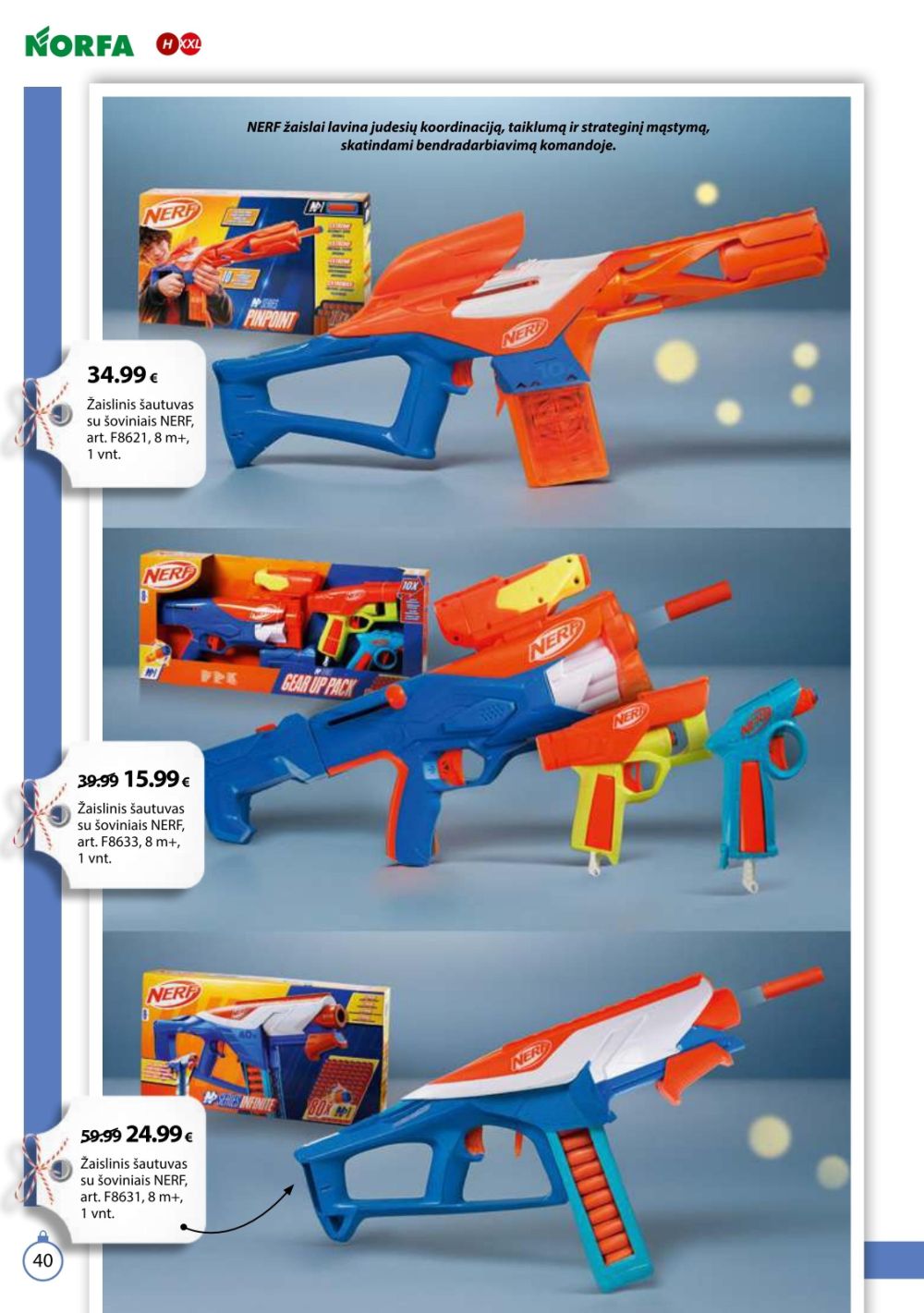 norfa - NORFA - IŠSIRINK SAVO KALĖDAS (2025 11 18 - 2026 01 05) - page: 40