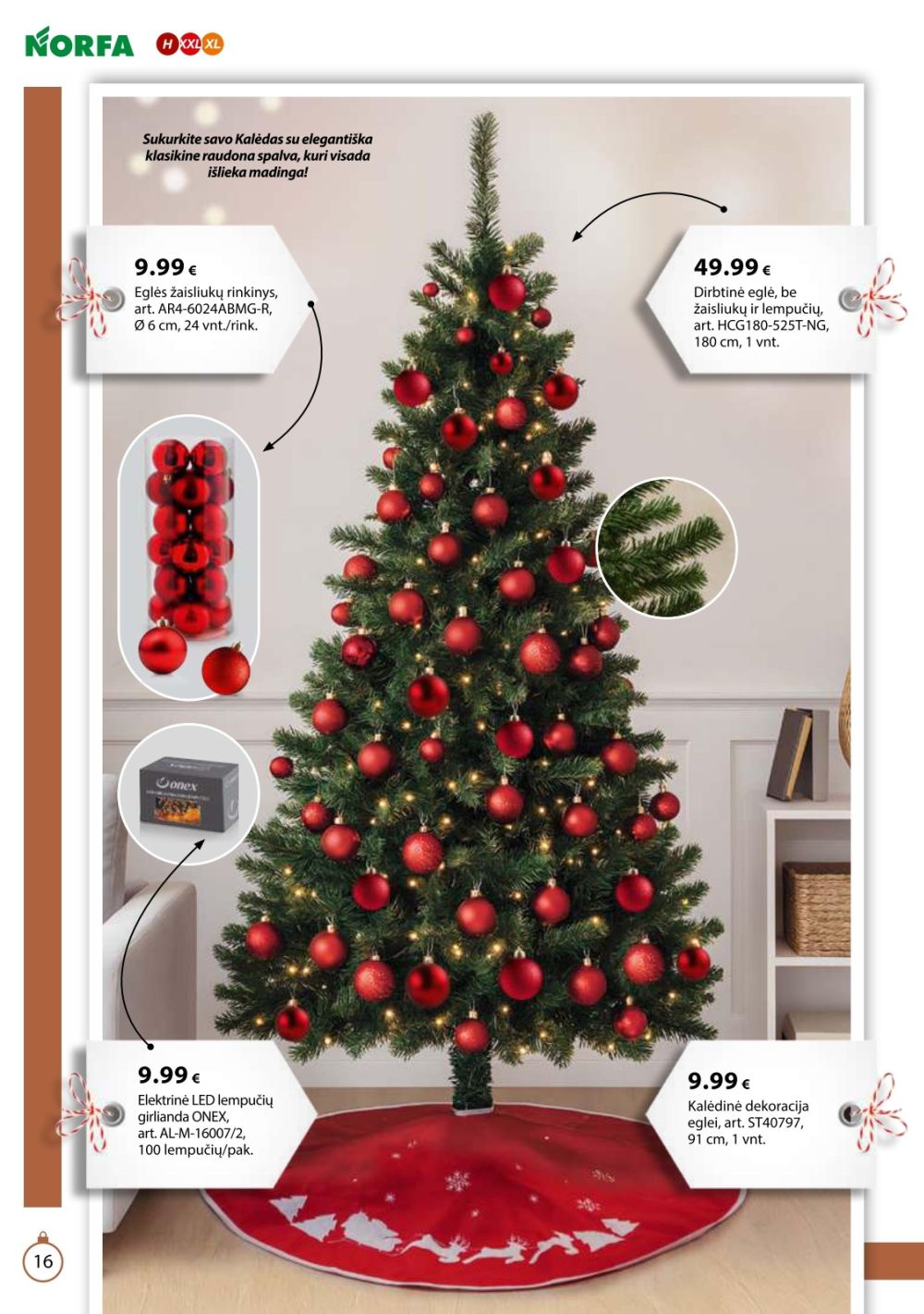 norfa - NORFA - IŠSIRINK SAVO KALĖDAS (2025 11 18 - 2026 01 05) - page: 16