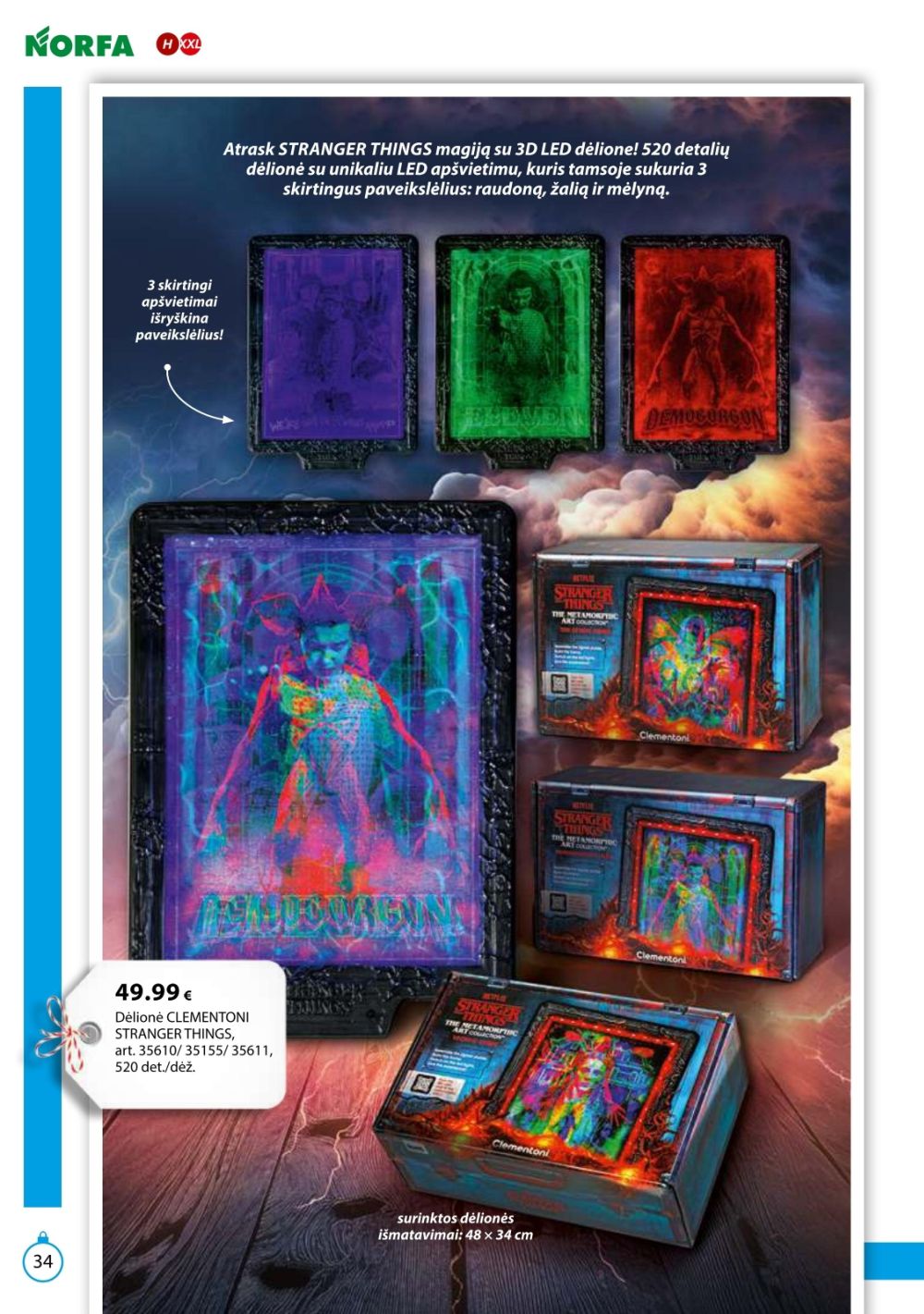 norfa - NORFA - IŠSIRINK SAVO KALĖDAS (2025 11 18 - 2026 01 05) - page: 34