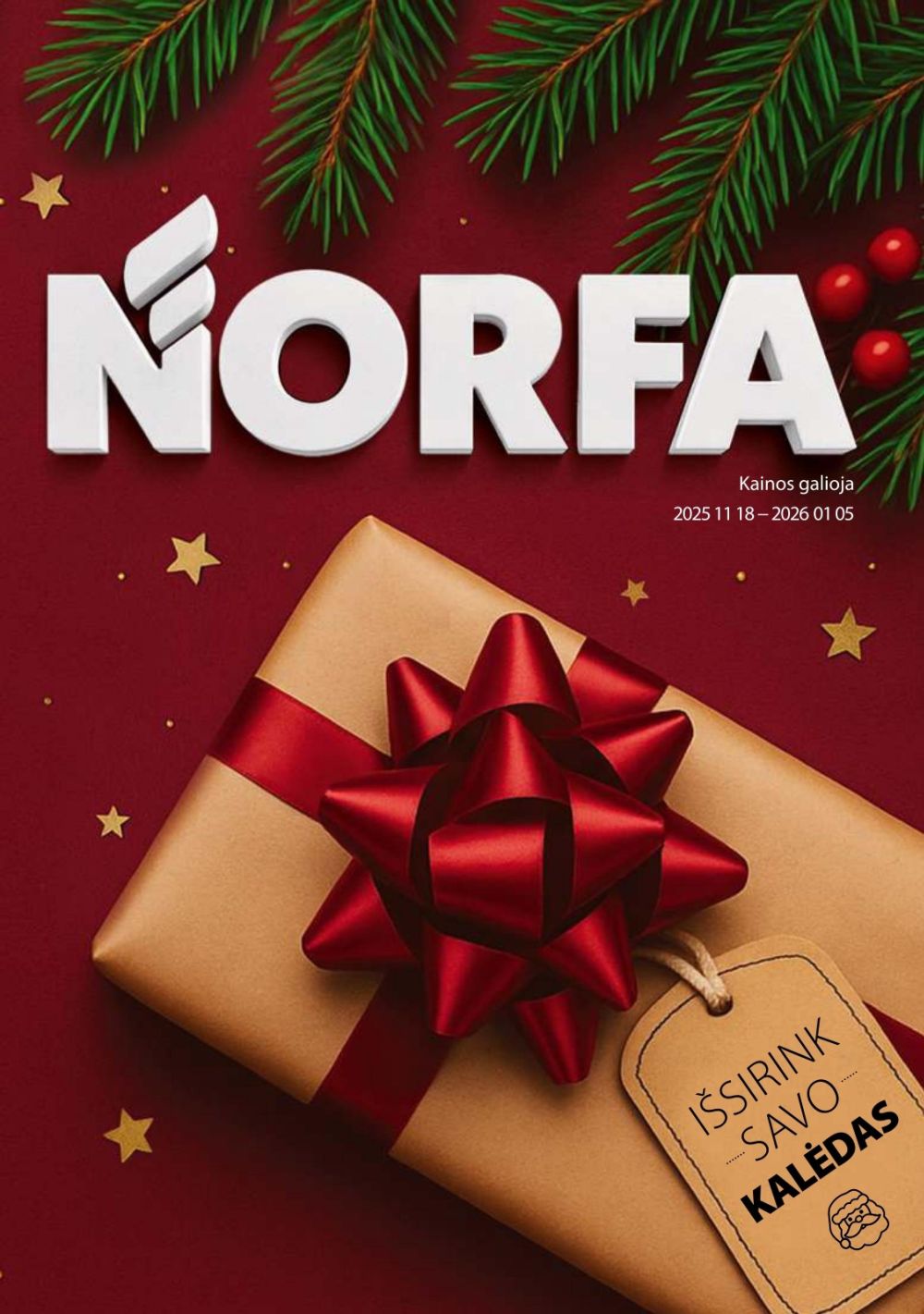 norfa - NORFA - IŠSIRINK SAVO KALĖDAS (2025 11 18 - 2026 01 05) - page: 1