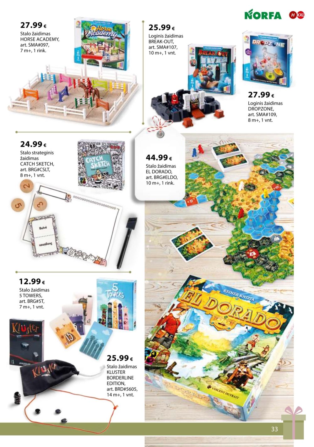 norfa - NORFA - IŠSIRINK SAVO KALĖDAS (2025 11 18 - 2026 01 05) - page: 33