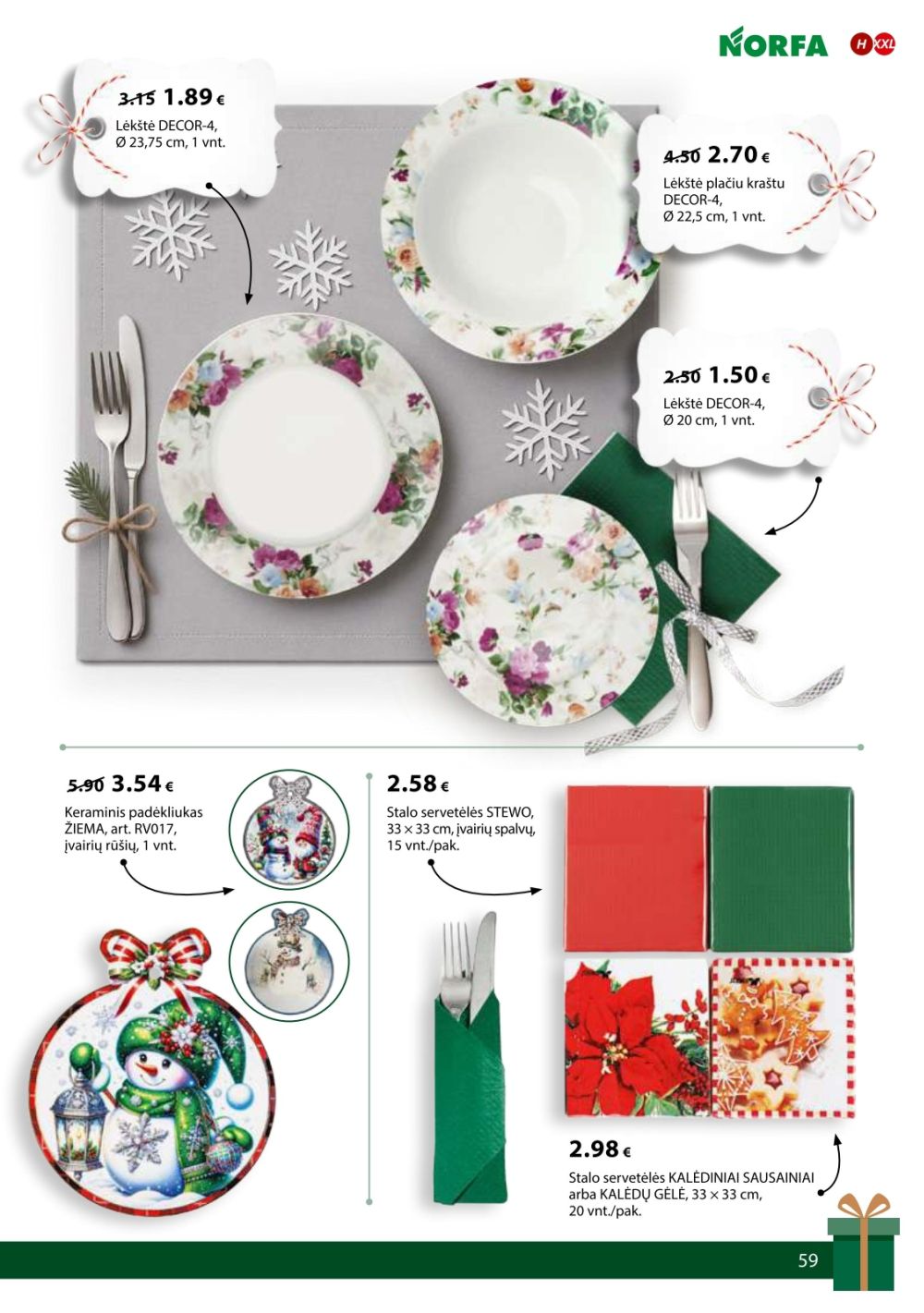 norfa - NORFA - IŠSIRINK SAVO KALĖDAS (2025 11 18 - 2026 01 05) - page: 59