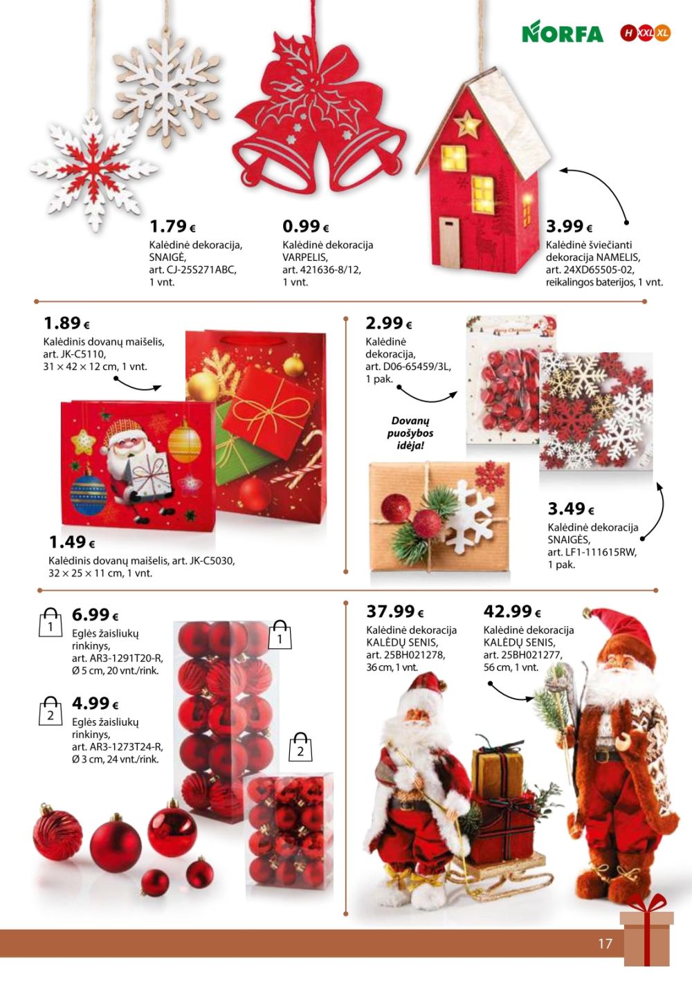 norfa - NORFA - IŠSIRINK SAVO KALĖDAS (2025 11 18 - 2026 01 05) - page: 17