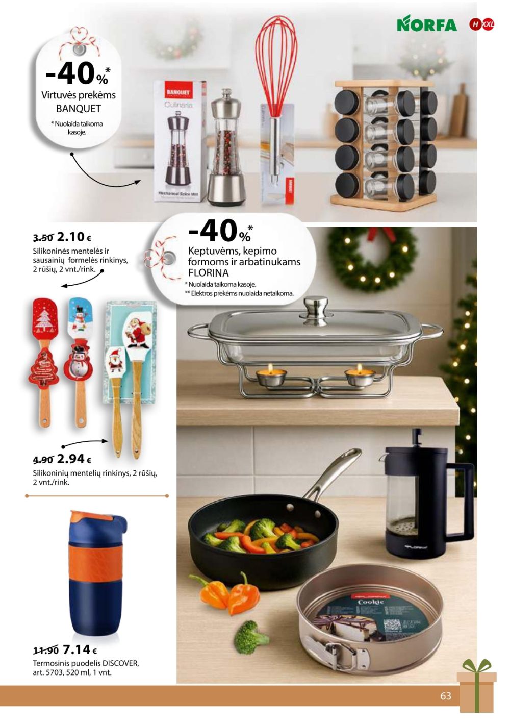 norfa - NORFA - IŠSIRINK SAVO KALĖDAS (2025 11 18 - 2026 01 05) - page: 63