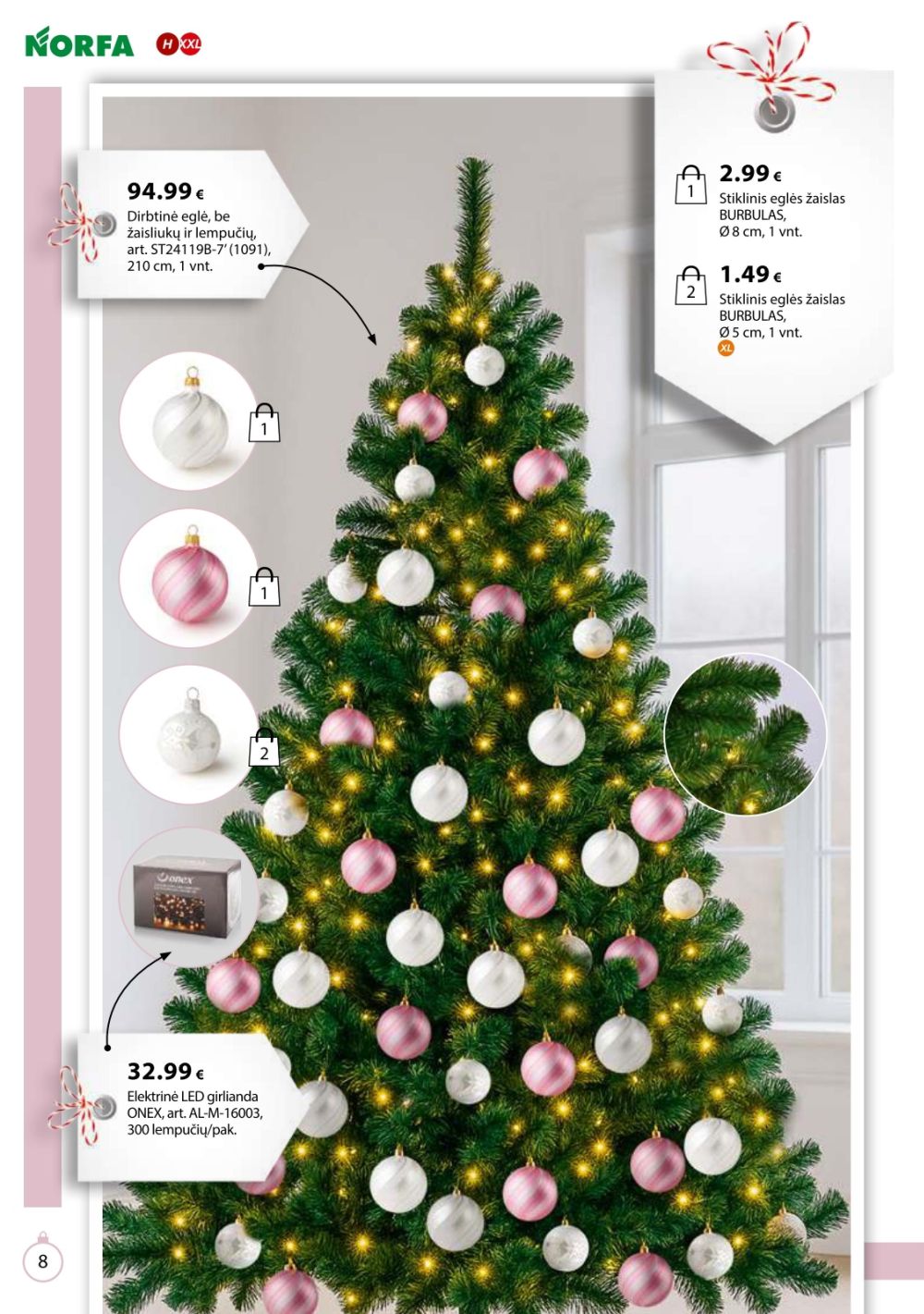 norfa - NORFA - IŠSIRINK SAVO KALĖDAS (2025 11 18 - 2026 01 05) - page: 8
