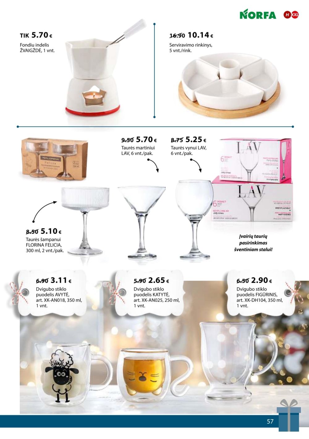 norfa - NORFA - IŠSIRINK SAVO KALĖDAS (2025 11 18 - 2026 01 05) - page: 57