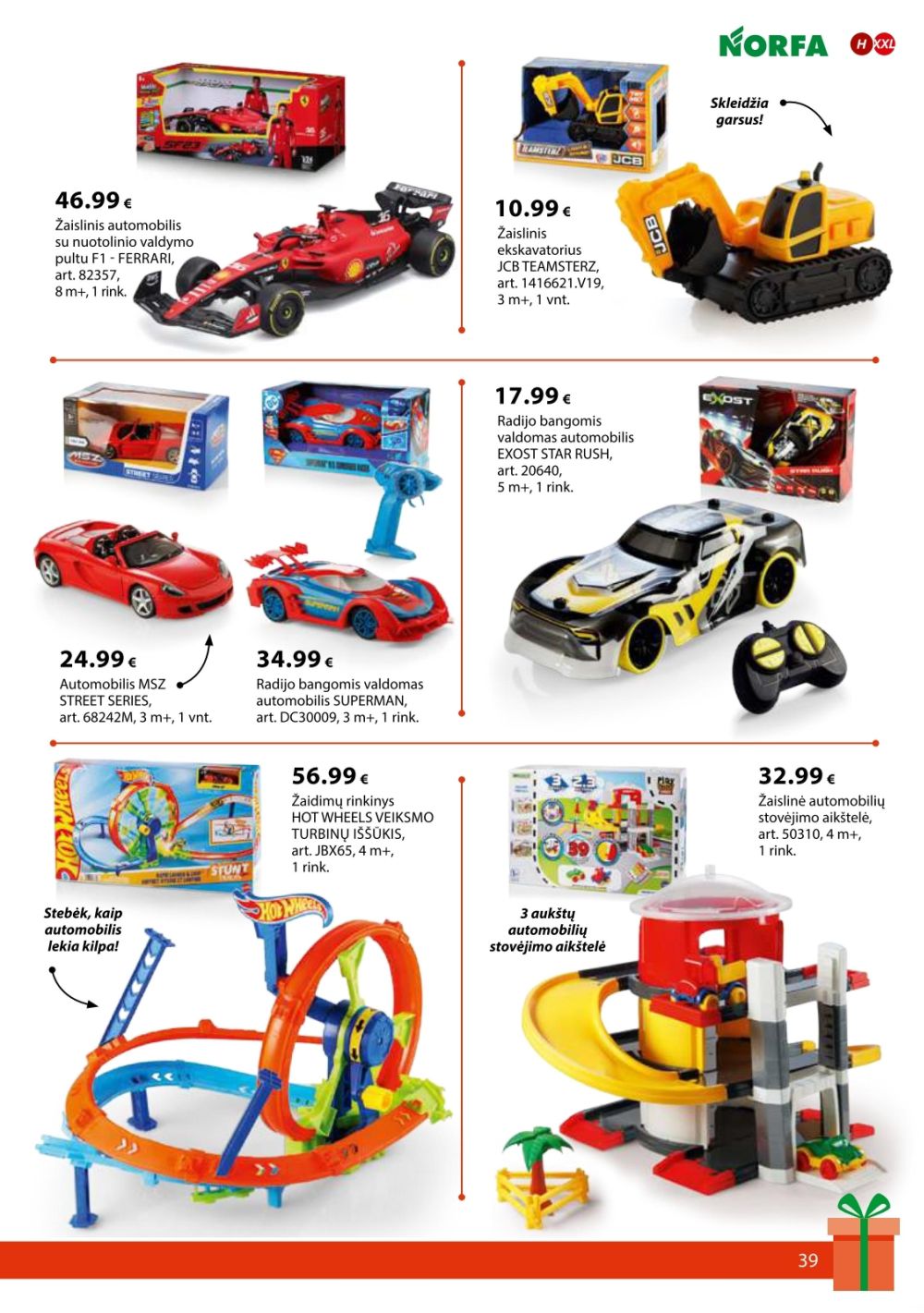 norfa - NORFA - IŠSIRINK SAVO KALĖDAS (2025 11 18 - 2026 01 05) - page: 39