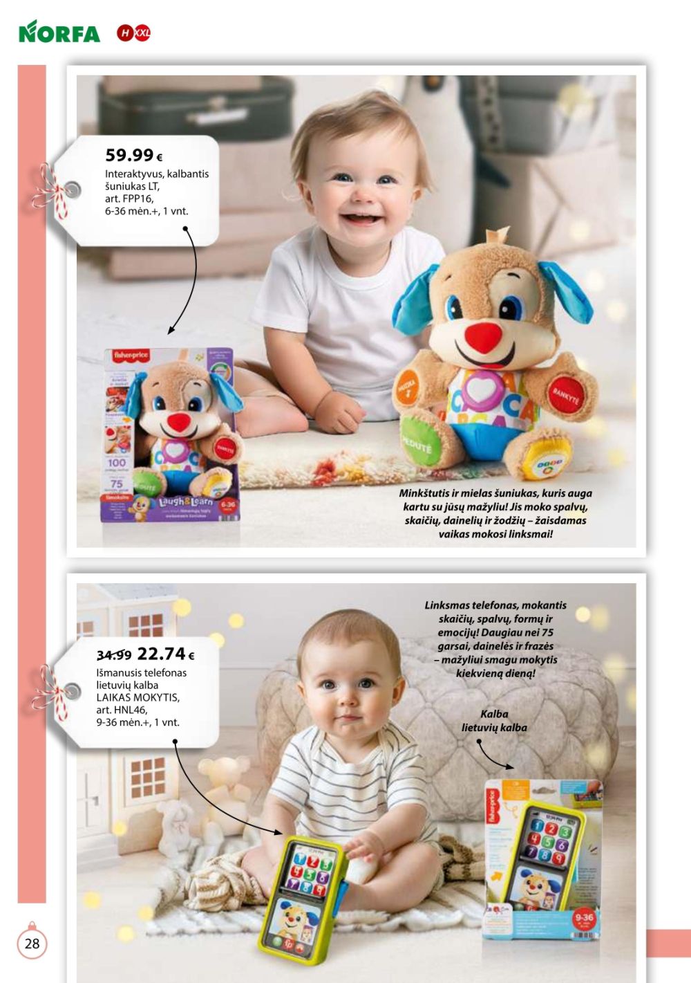 norfa - NORFA - IŠSIRINK SAVO KALĖDAS (2025 11 18 - 2026 01 05) - page: 28