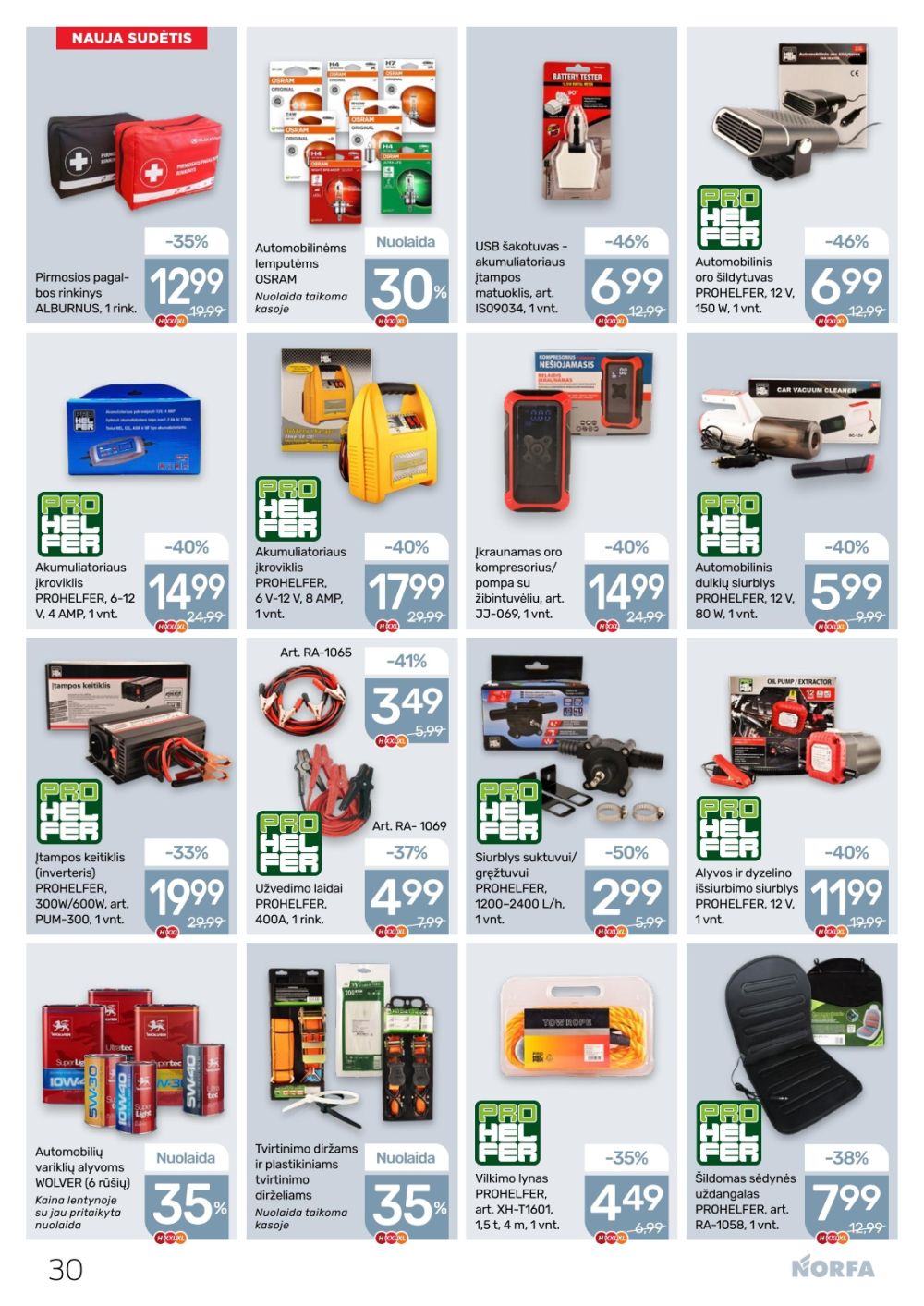 norfa - NORFA - Leidinys Nr.25 (2025 11 27 - 2025 12 10) - page: 28