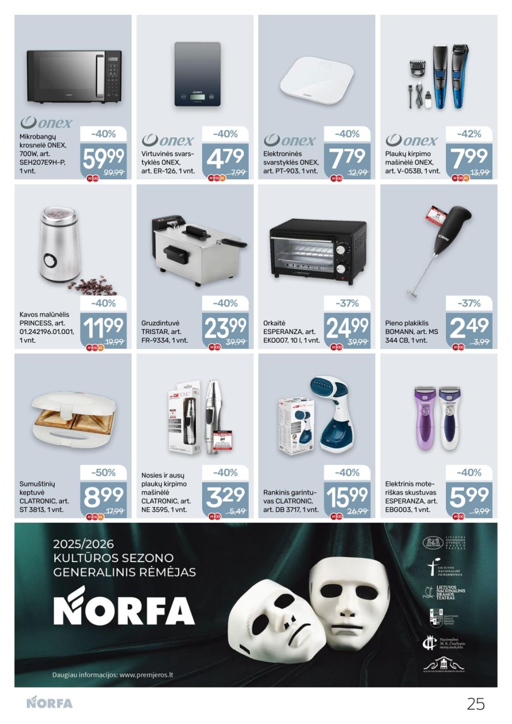 norfa - NORFA - Leidinys Nr.25 (2025 11 27 - 2025 12 10) - page: 23