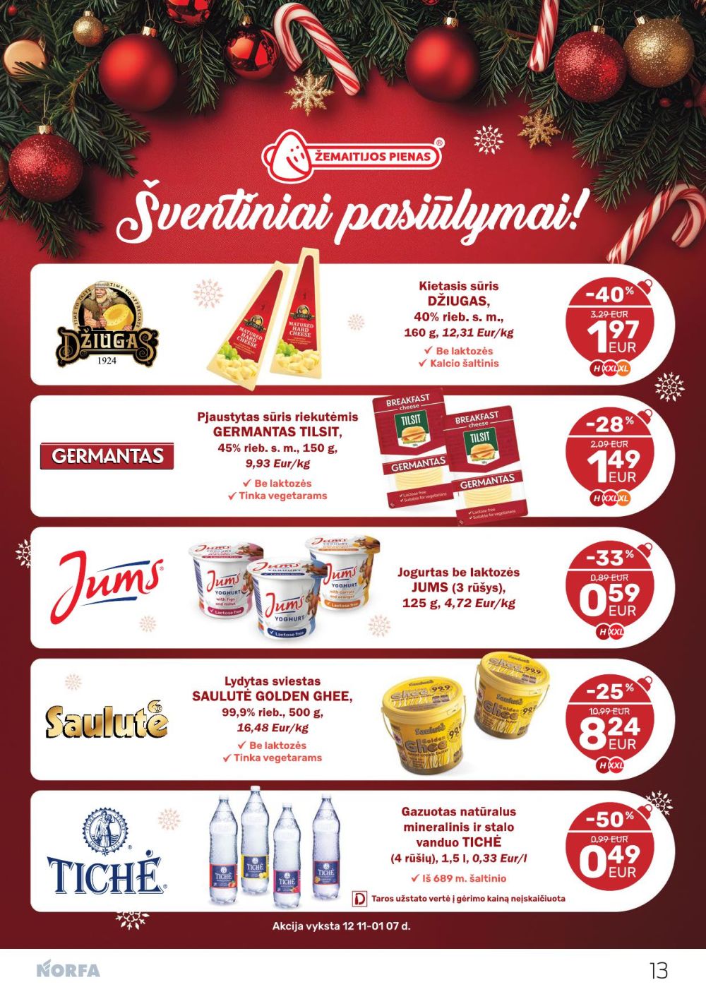 norfa - NORFA - Leidinys Nr.26 (2025 12 11 - 2026 01 07) - page: 13