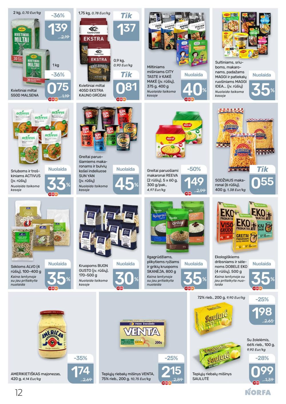 norfa - NORFA - Leidinys Nr.26 (2025 12 11 - 2026 01 07) - page: 12