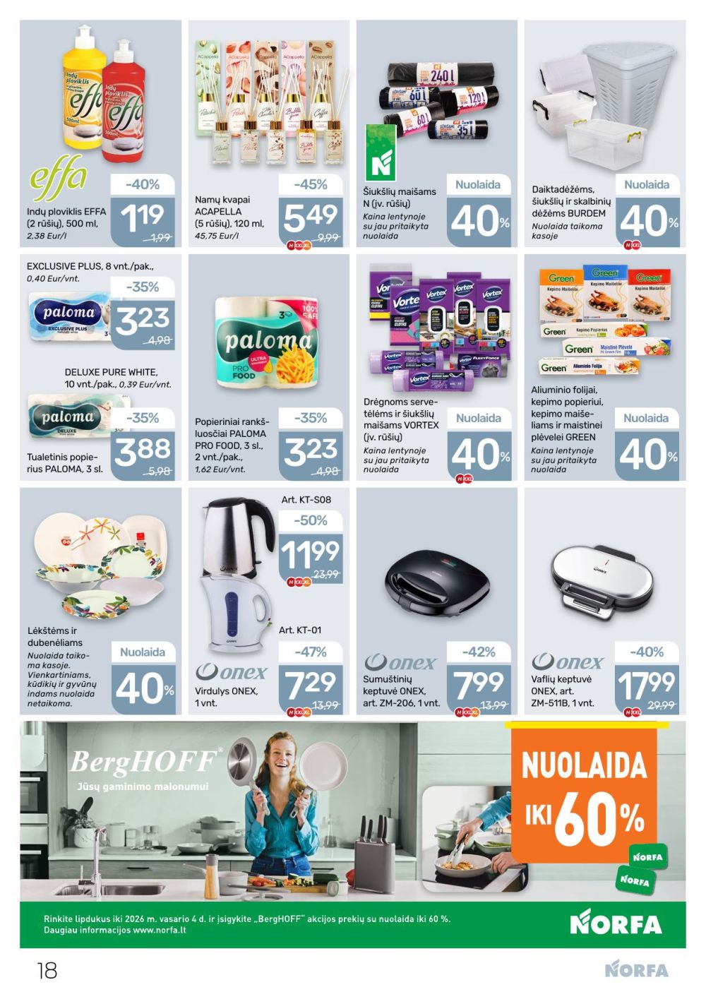 norfa - NORFA - Leidinys Nr.1 (2026 01 08 - 2026 01 21) - page: 18
