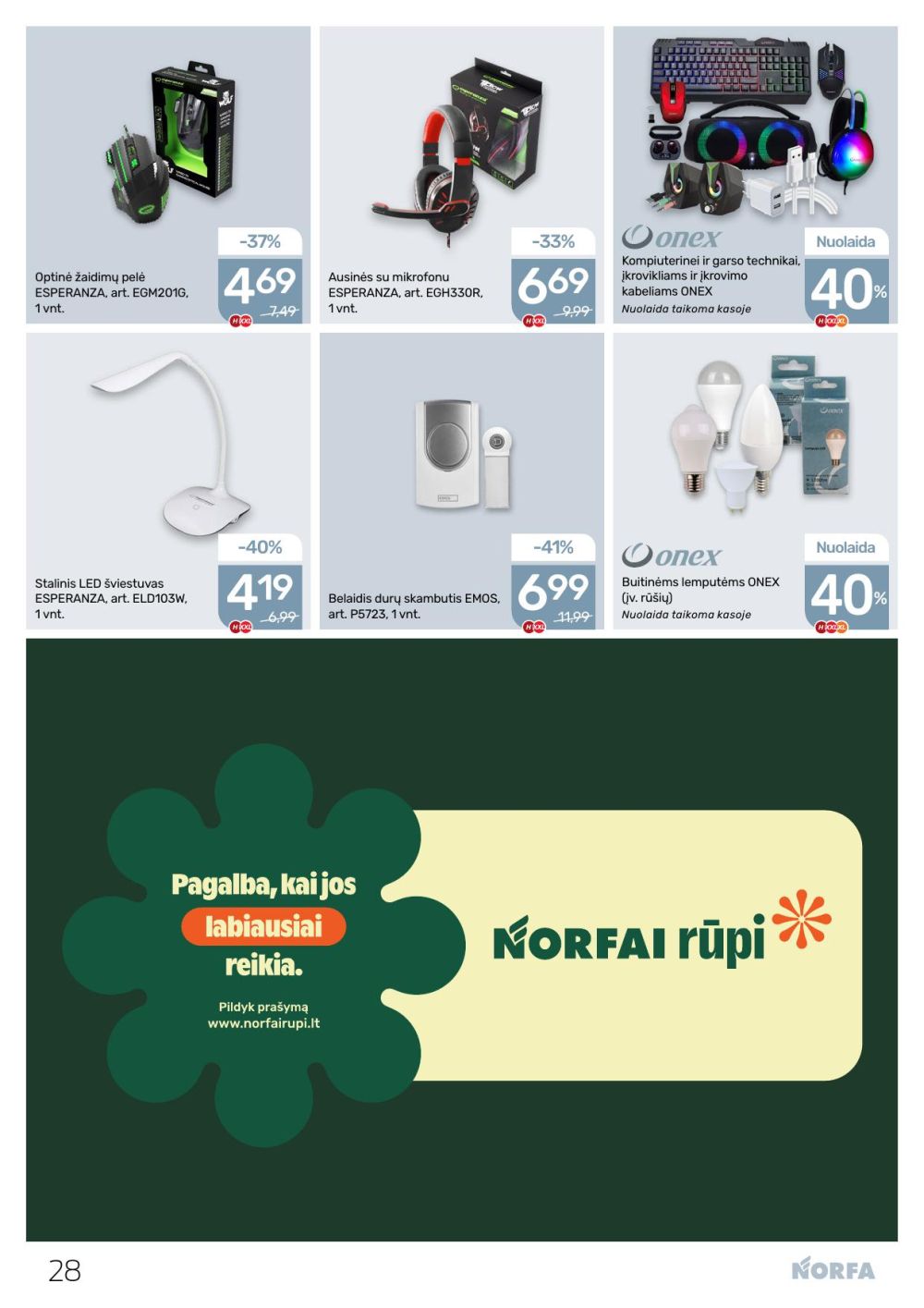 norfa - NORFA - Leidinys Nr.2 (2026 01 22 - 2026 02 04) - page: 28