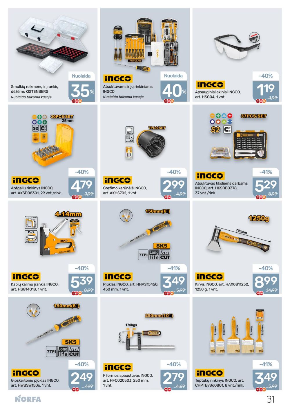 norfa - NORFA - Leidinys Nr.2 (2026 01 22 - 2026 02 04) - page: 31