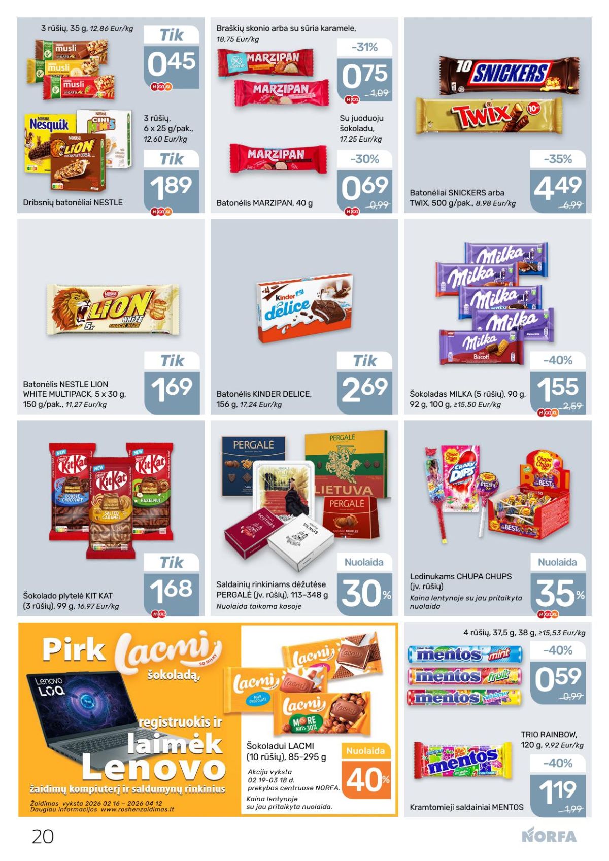 norfa - NORFA - Leidinys Nr.4 (2026 02 19 - 2026 03 04) - page: 20