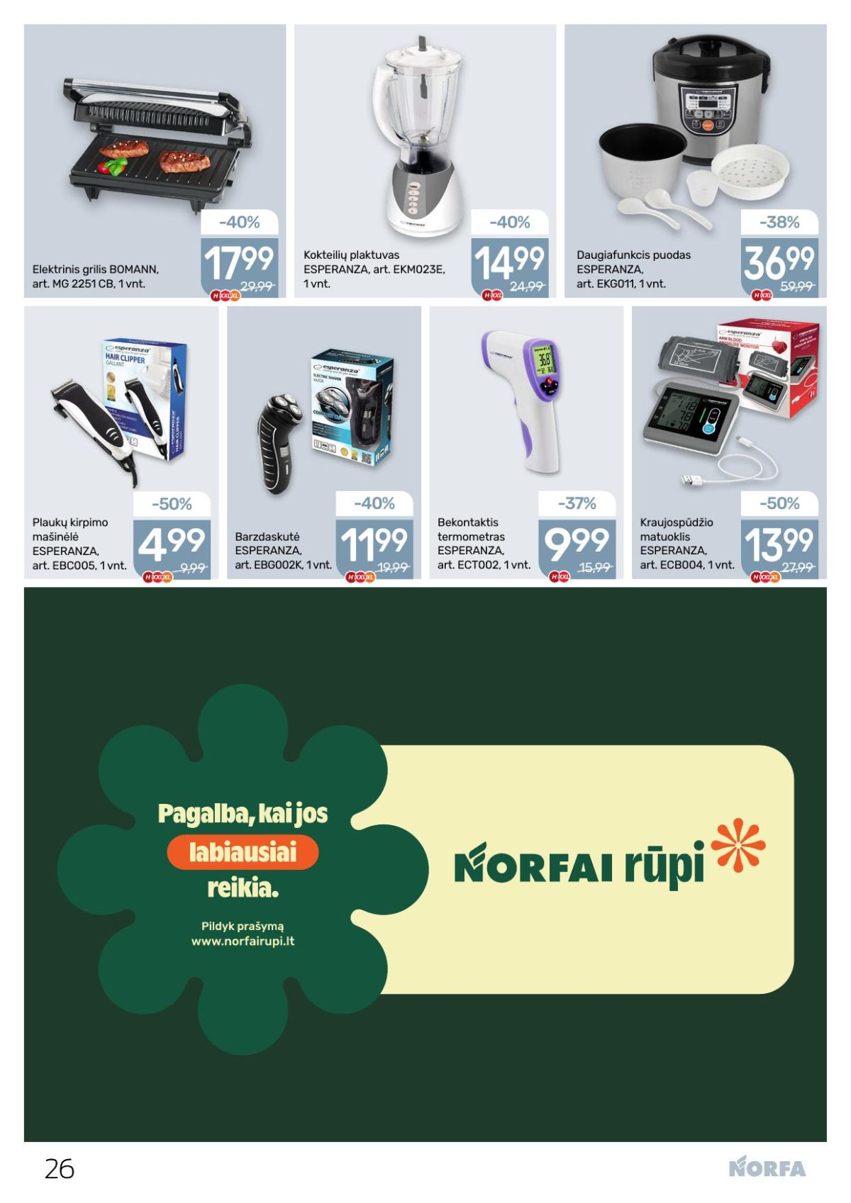 norfa - NORFA - Leidinys Nr.4 (2026 02 19 - 2026 03 04) - page: 26