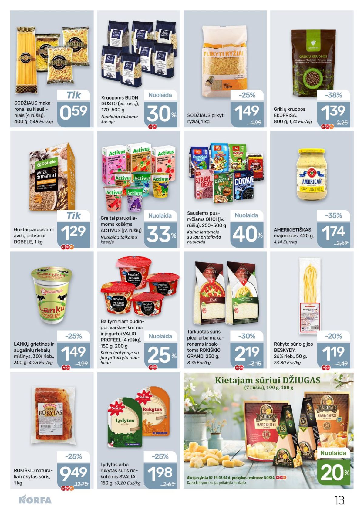 norfa - NORFA - Leidinys Nr.4 (2026 02 19 - 2026 03 04) - page: 13