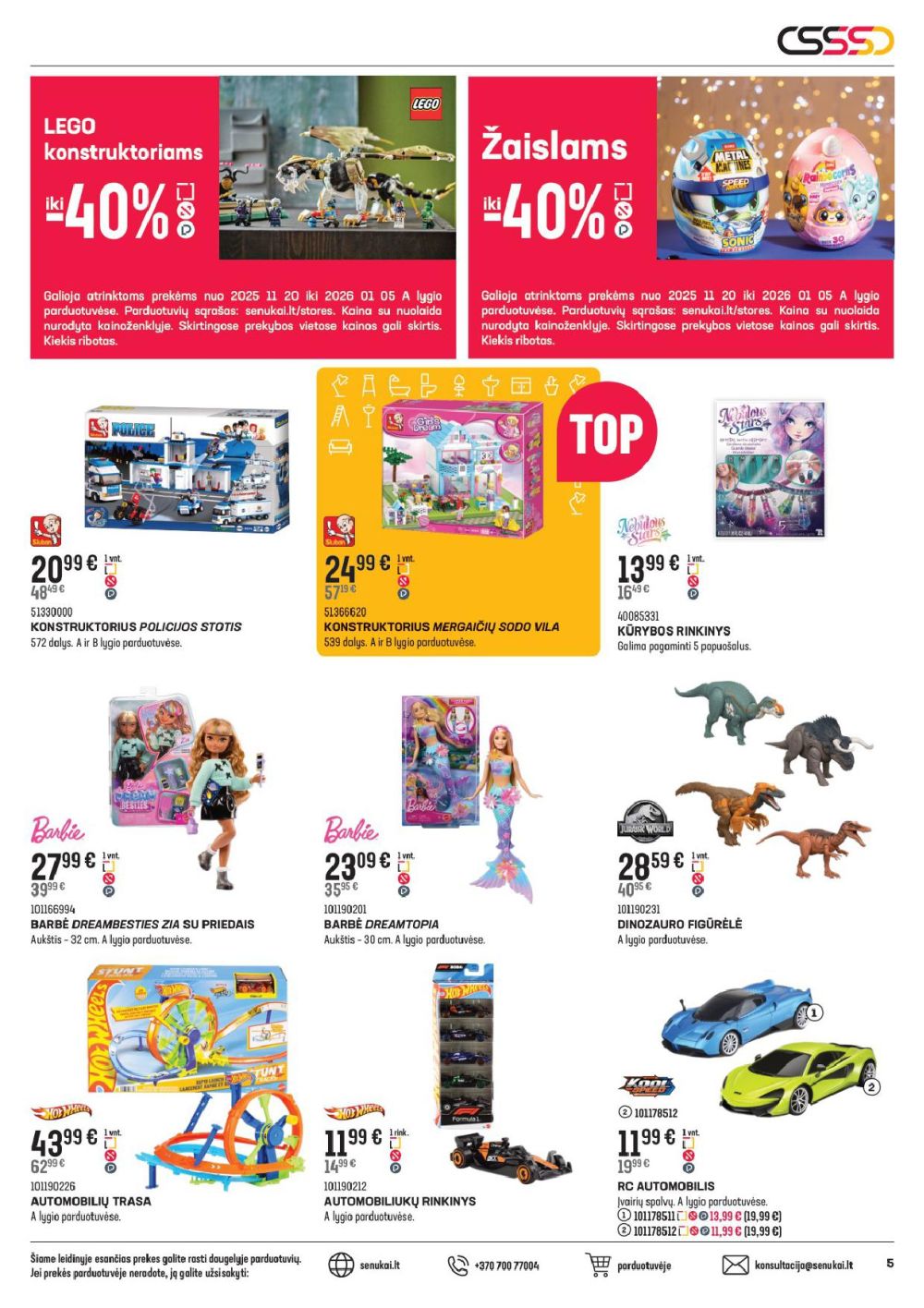 senukai - SENUKAI - Leidinys Nr.27 (2025 11 12 - 2025 12 08) - page: 5