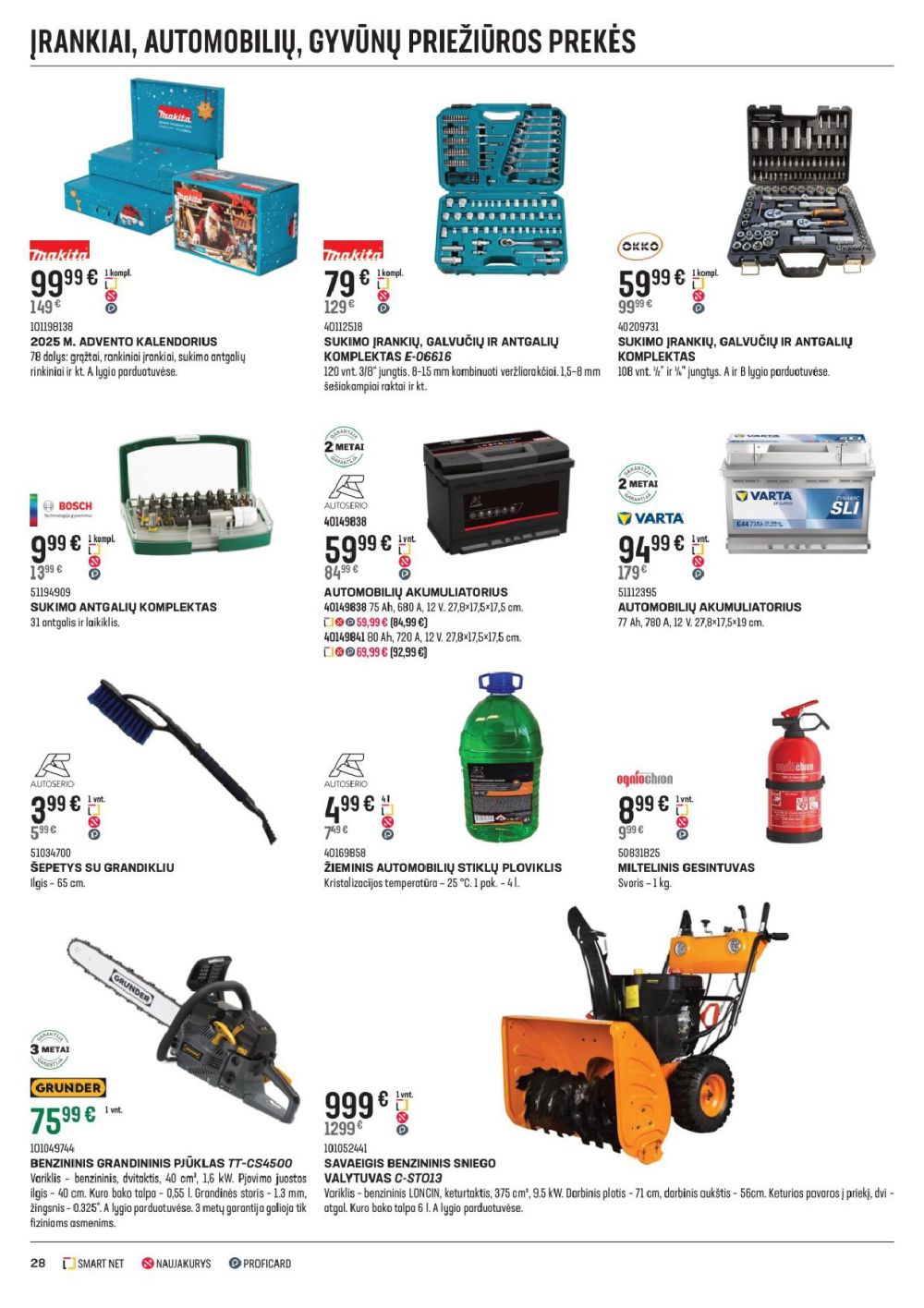 senukai - SENUKAI - Leidinys Nr.27 (2025 11 12 - 2025 12 08) - page: 28