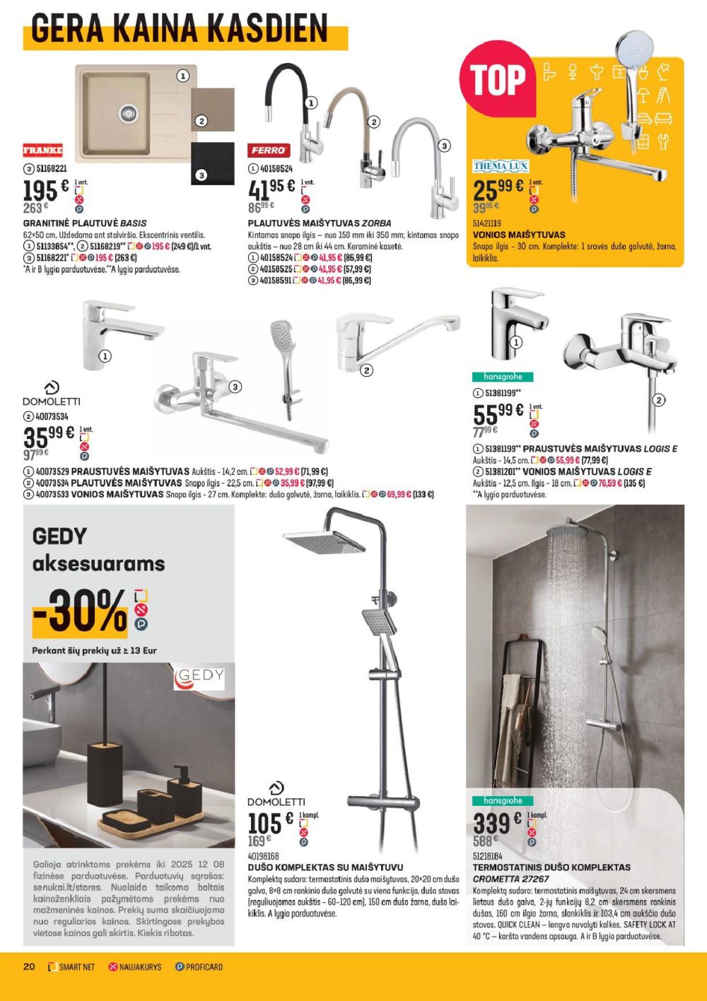 senukai - SENUKAI - Leidinys Nr.27 (2025 11 12 - 2025 12 08) - page: 20