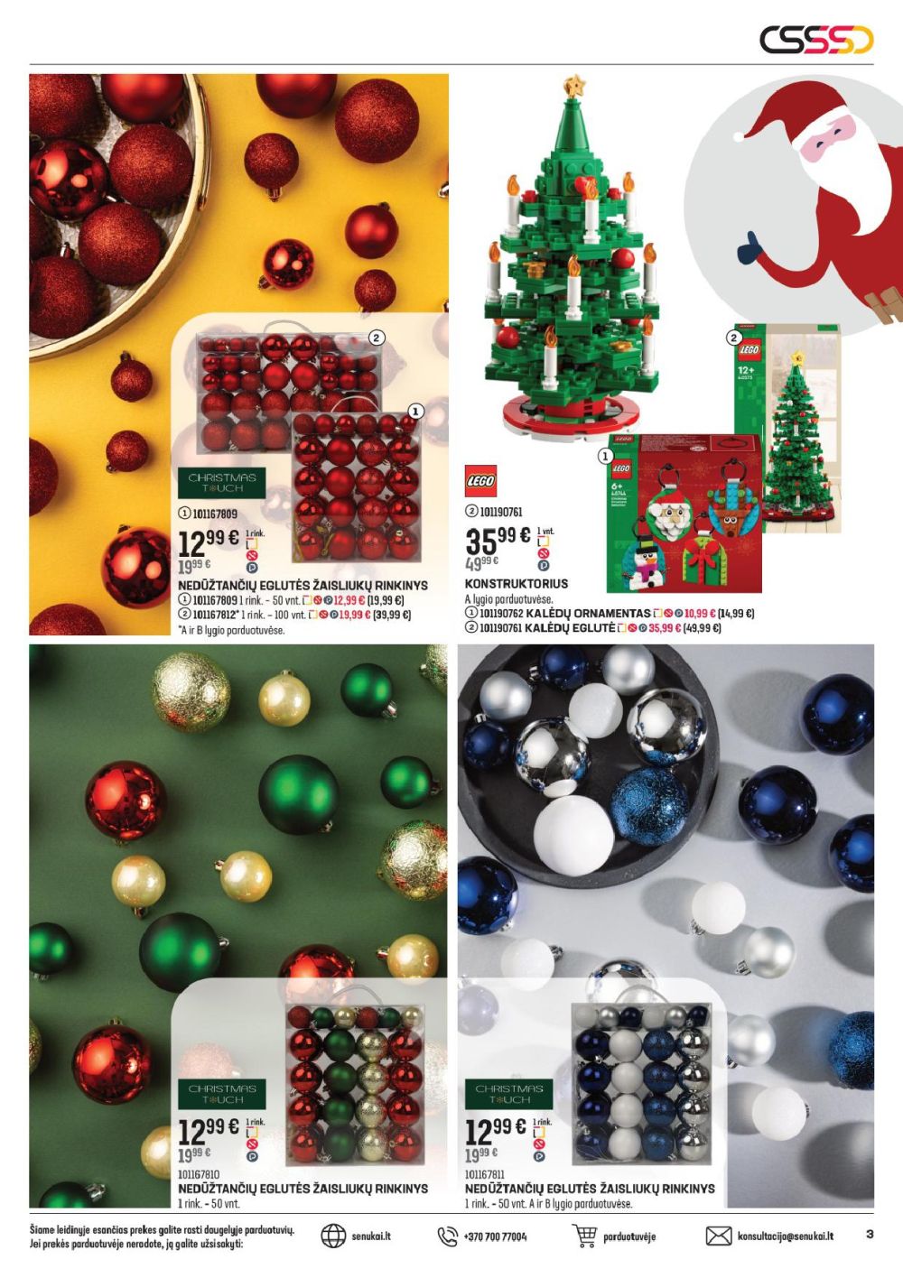 senukai - SENUKAI - Leidinys Nr.27 (2025 11 12 - 2025 12 08) - page: 3