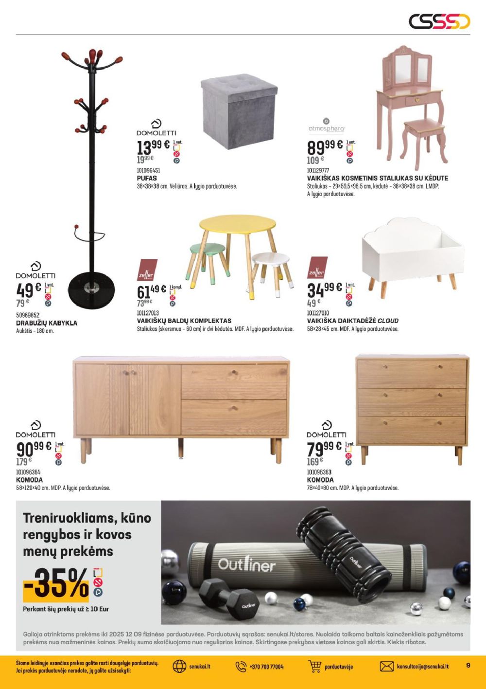 senukai - SENUKAI - Leidinys Nr.27 (2025 11 12 - 2025 12 08) - page: 9