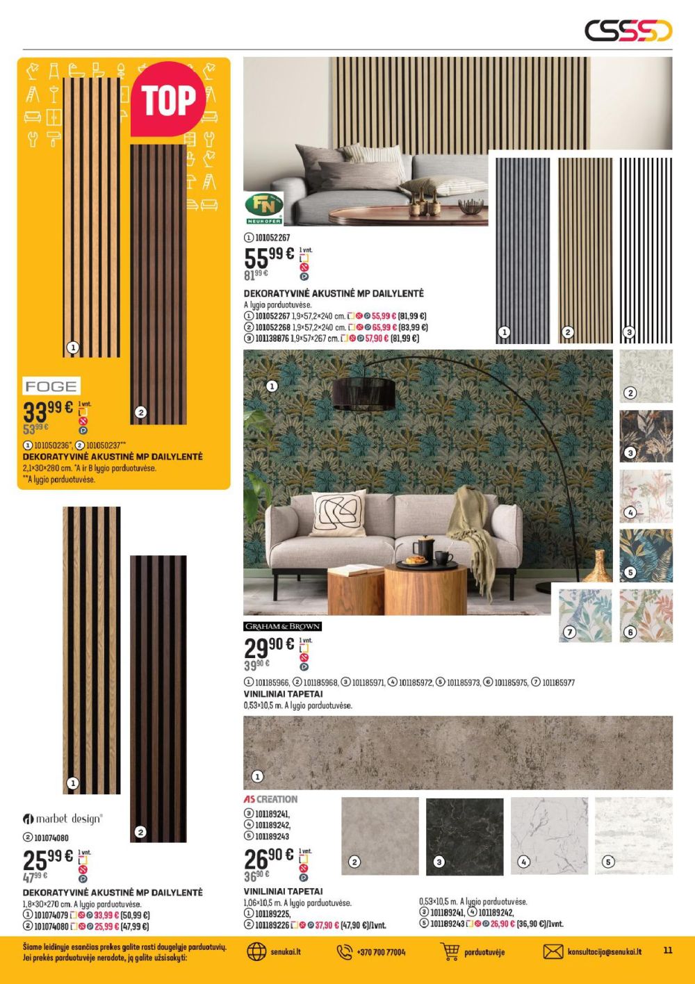 senukai - SENUKAI - Leidinys Nr.27 (2025 11 12 - 2025 12 08) - page: 11