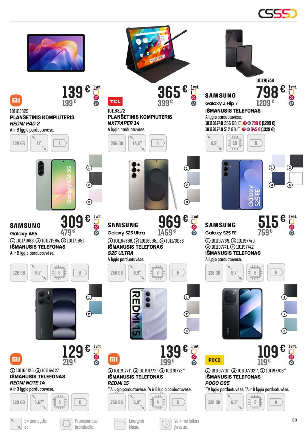 senukai - SENUKAI - Leidinys Nr.28 (2025 12 03 - 2025 12 29) - page: 23