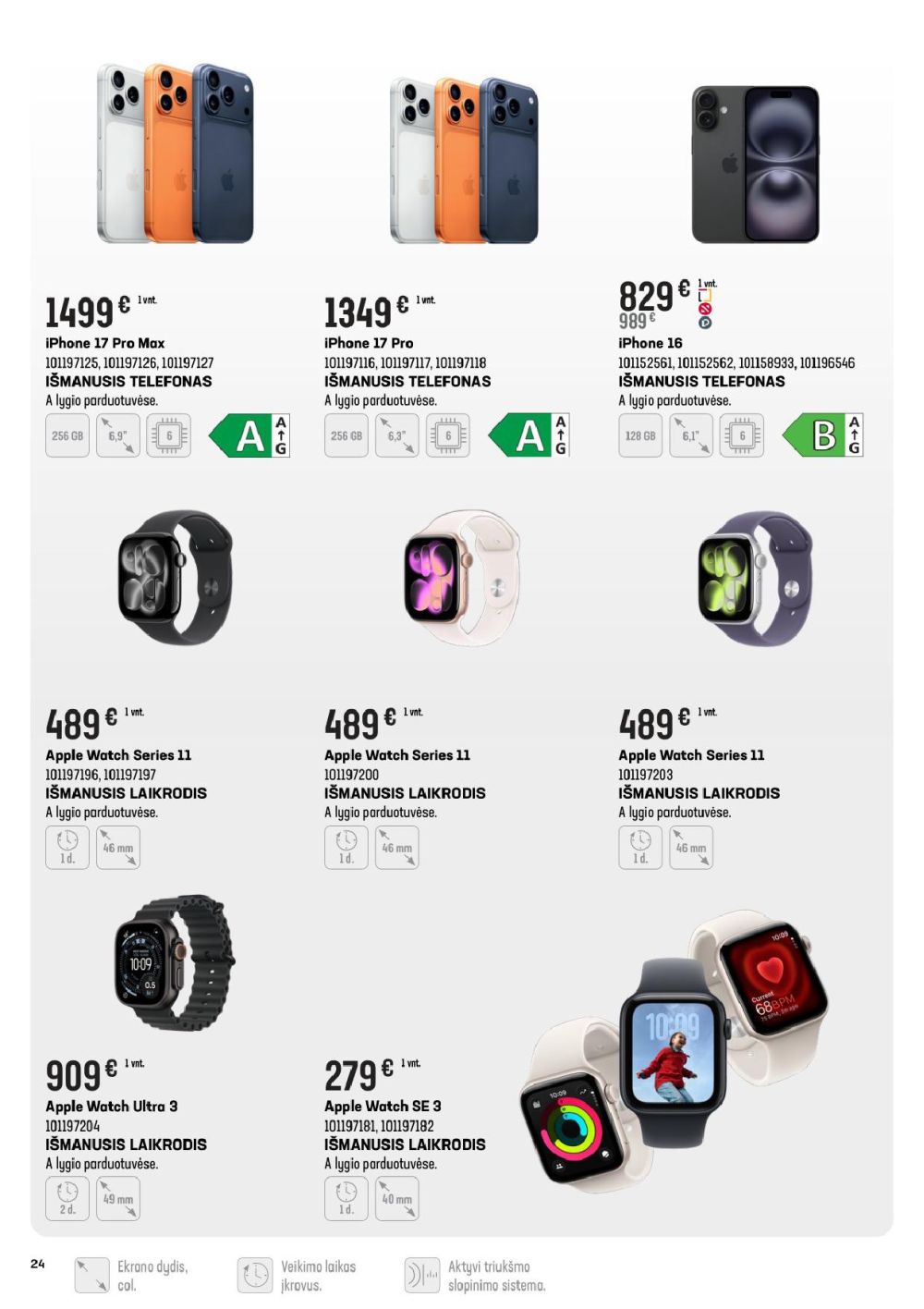 senukai - SENUKAI - Leidinys Nr.28 (2025 12 03 - 2025 12 29) - page: 24