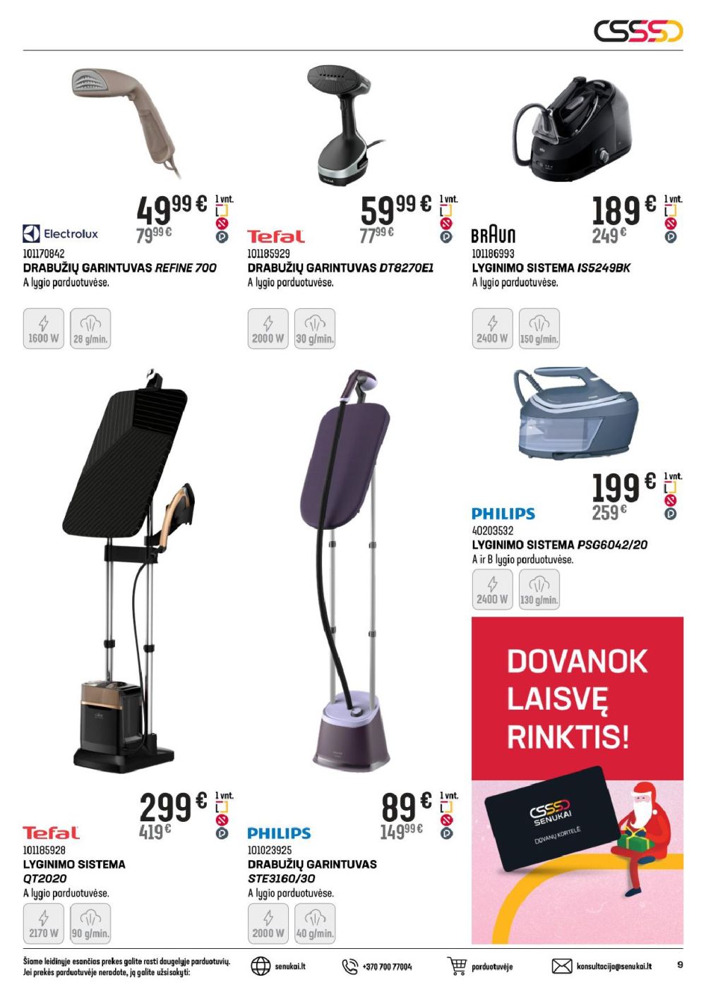 senukai - SENUKAI - Leidinys Nr.28 (2025 12 03 - 2025 12 29) - page: 9