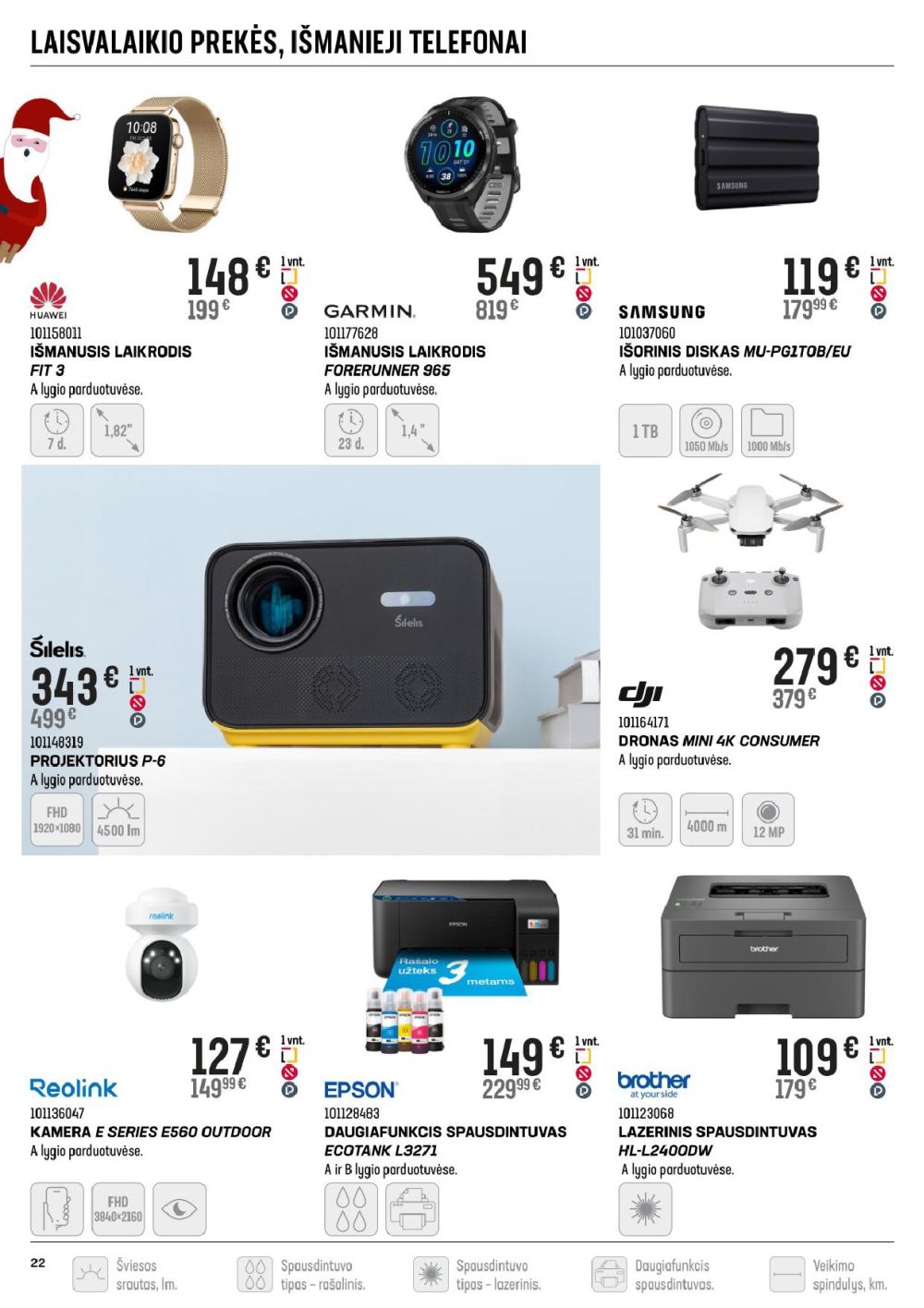 senukai - SENUKAI - Leidinys Nr.28 (2025 12 03 - 2025 12 29) - page: 22