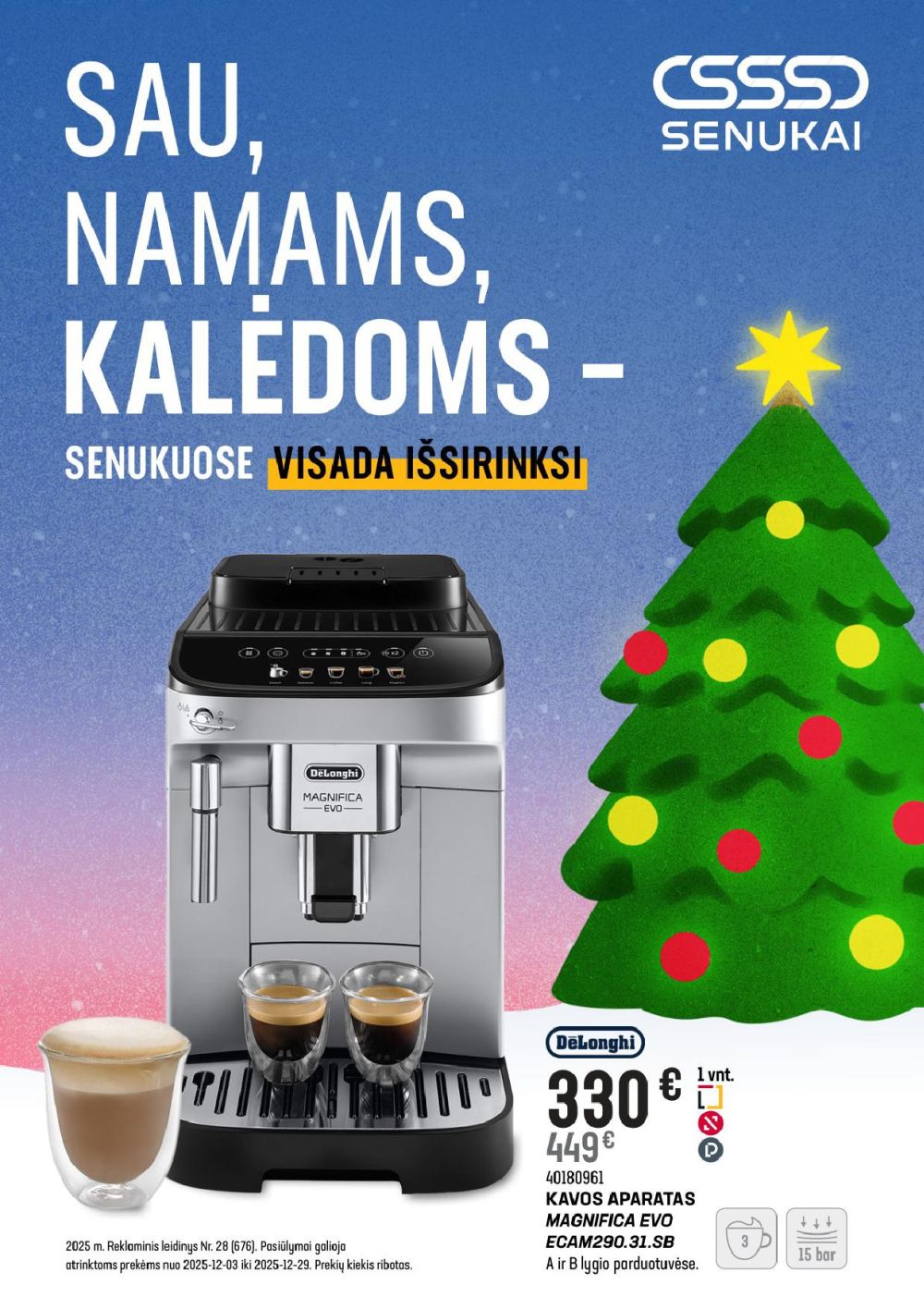 senukai - SENUKAI - Leidinys Nr.28 (2025 12 03 - 2025 12 29) - page: 1